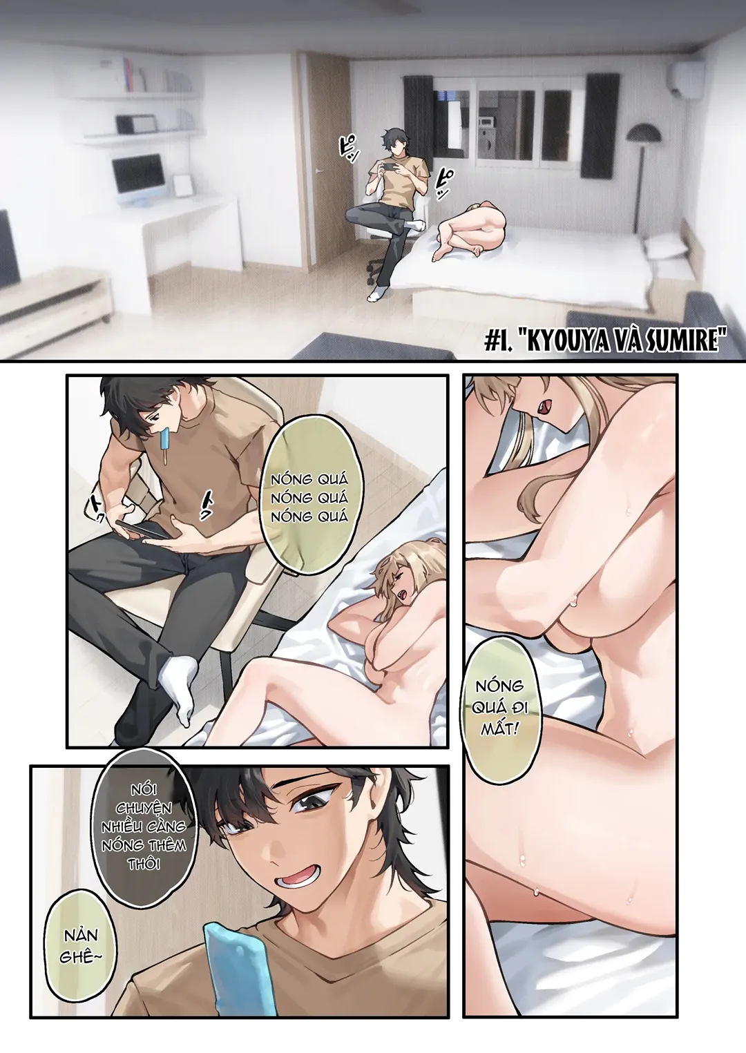 HentaiVN.net - Ảnh 6 - Khao khát khoái lạc - Chap 1