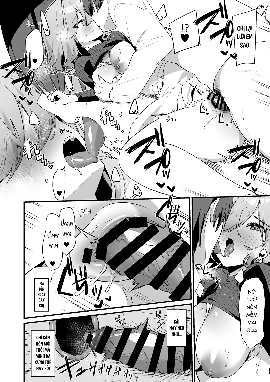 HentaiVN.net - Ảnh 21 - Chị gái cắt tóc nhắm vào tôi sao? - Chap 1