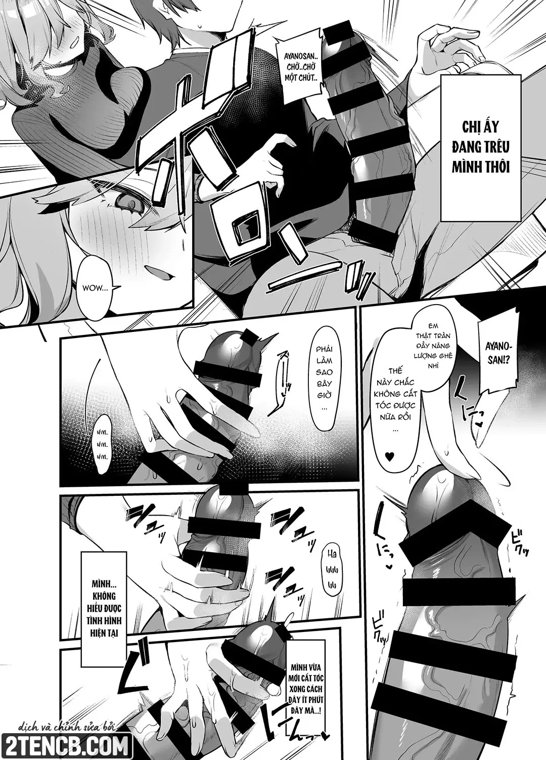 HentaiVN.net - Ảnh 7 - Chị gái cắt tóc nhắm vào tôi sao? - Chap 1