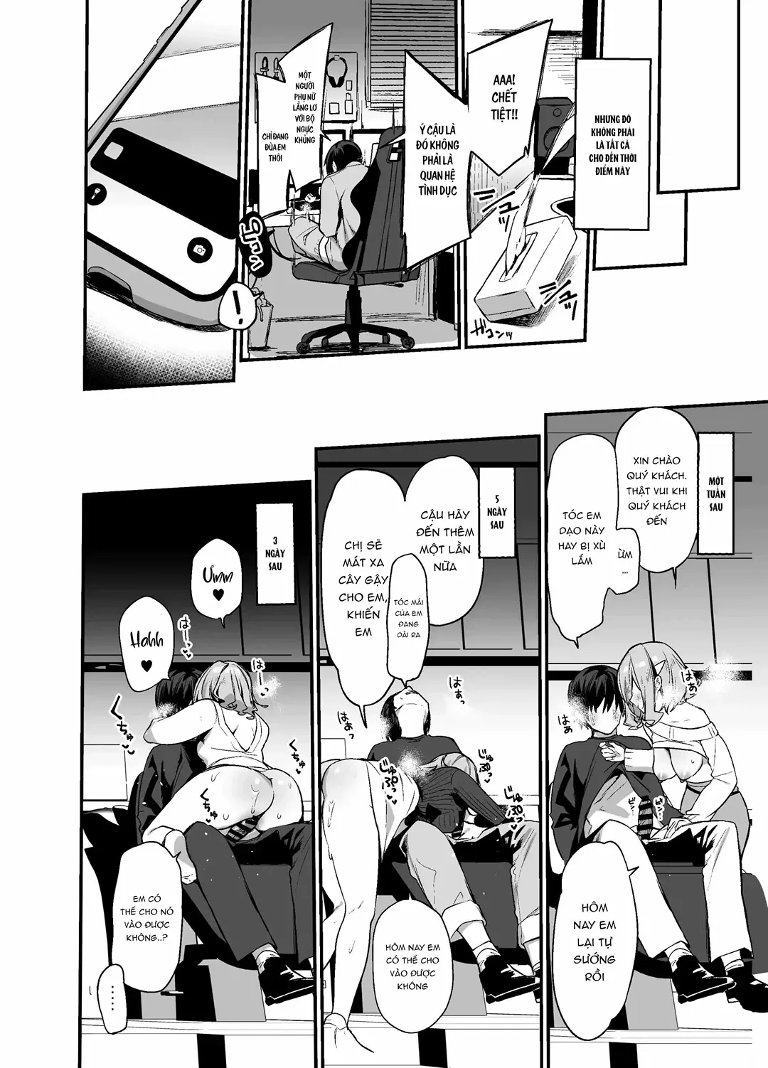 HentaiVN.net - Ảnh 11 - Chị gái cắt tóc nhắm vào tôi sao? - Chap 2