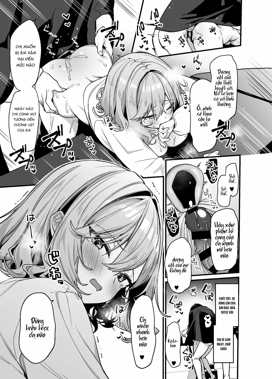 HentaiVN.net - Ảnh 18 - Chị gái cắt tóc nhắm vào tôi sao? - Chap 2