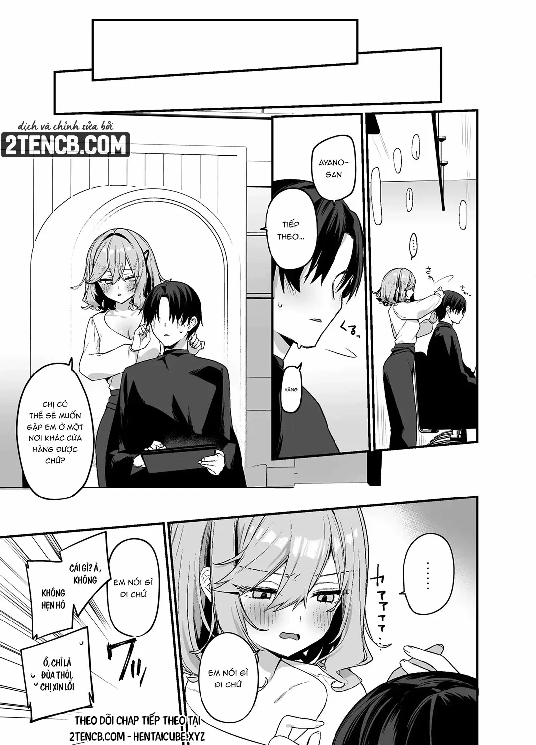 HentaiVN.net - Ảnh 22 - Chị gái cắt tóc nhắm vào tôi sao? - Chap 2