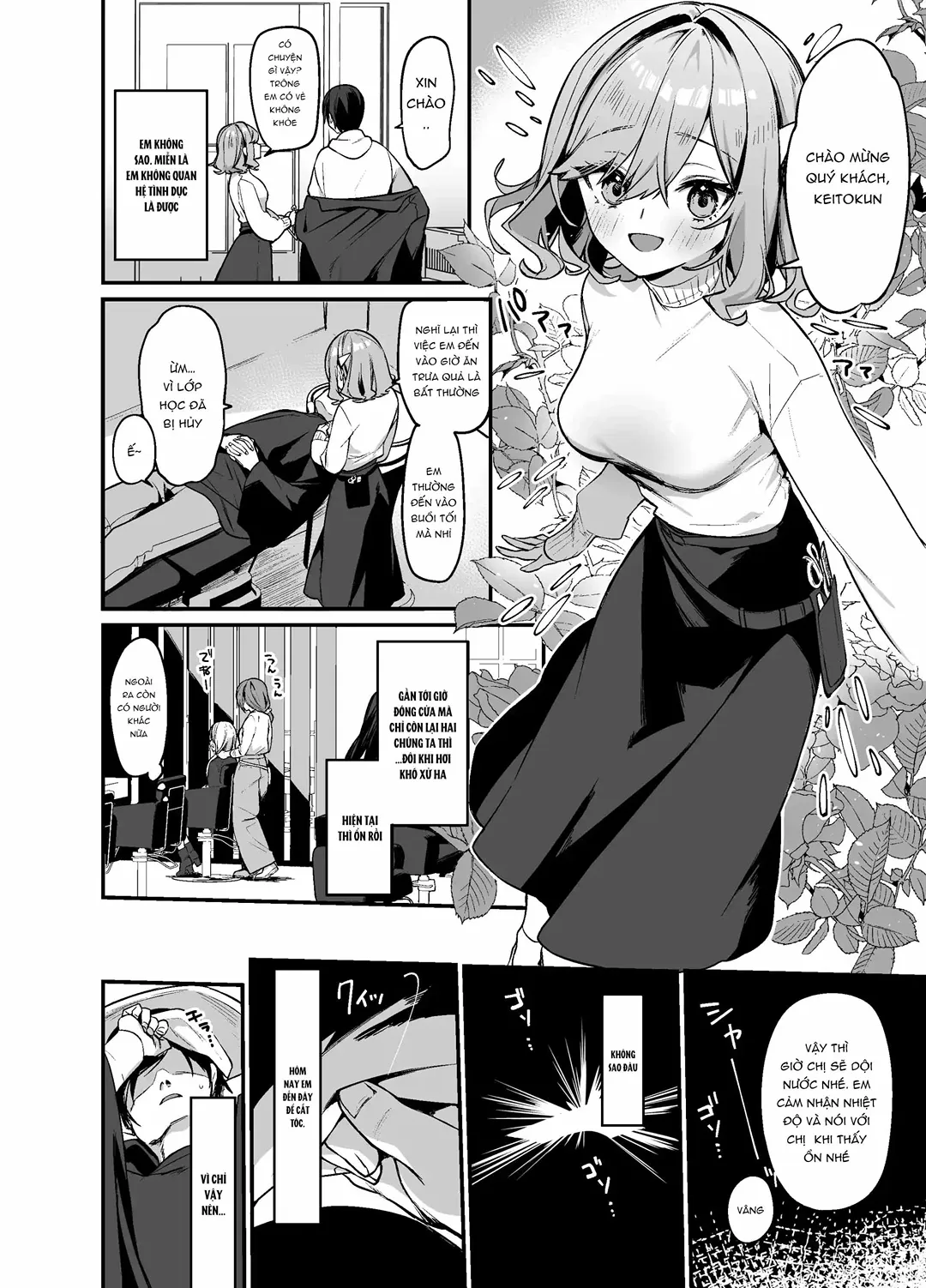 HentaiVN.net - Ảnh 3 - Chị gái cắt tóc nhắm vào tôi sao? - Chap 2