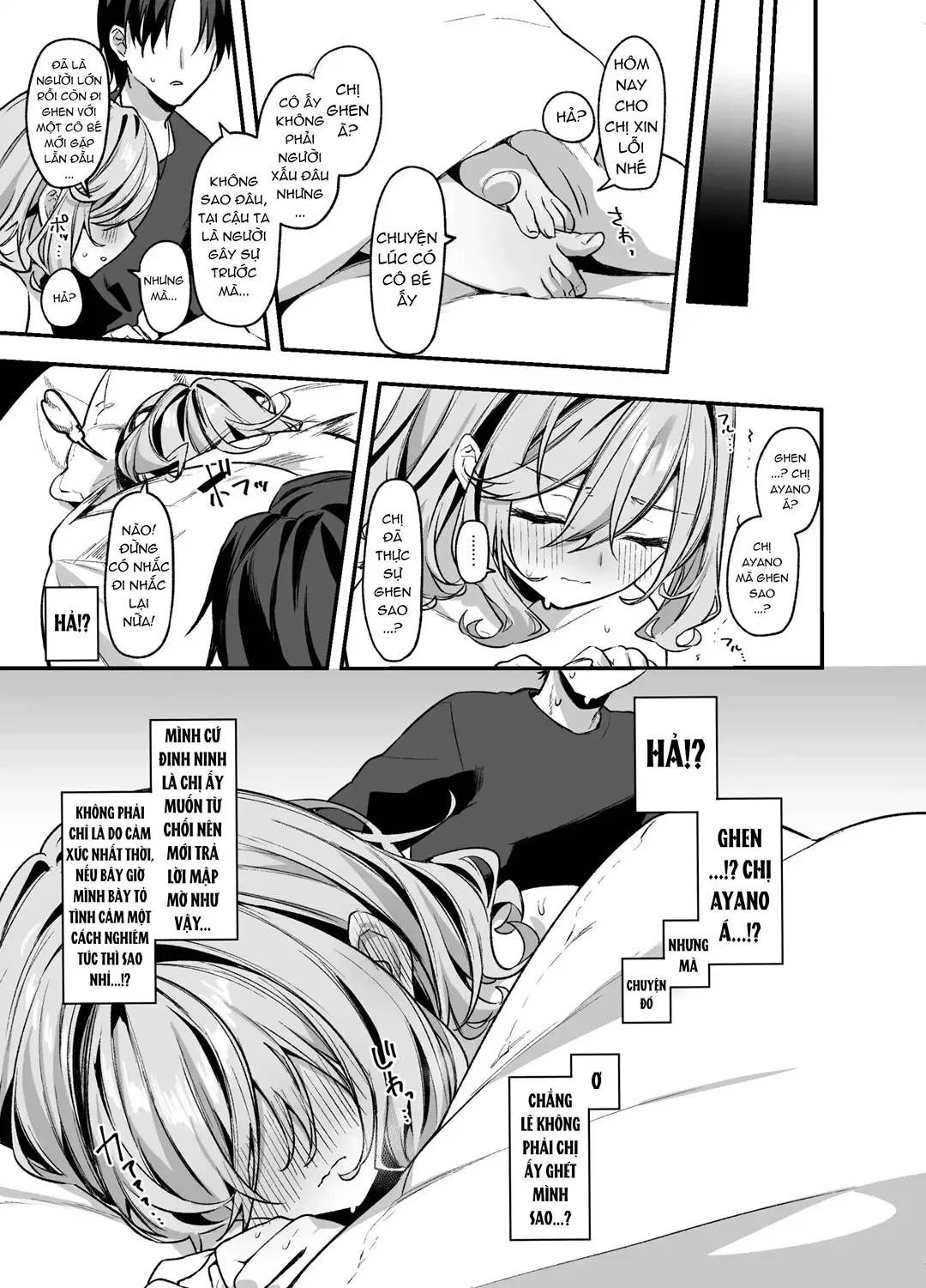 HentaiVN.net - Ảnh 24 - Chị gái cắt tóc nhắm vào tôi sao? - Chap 3
