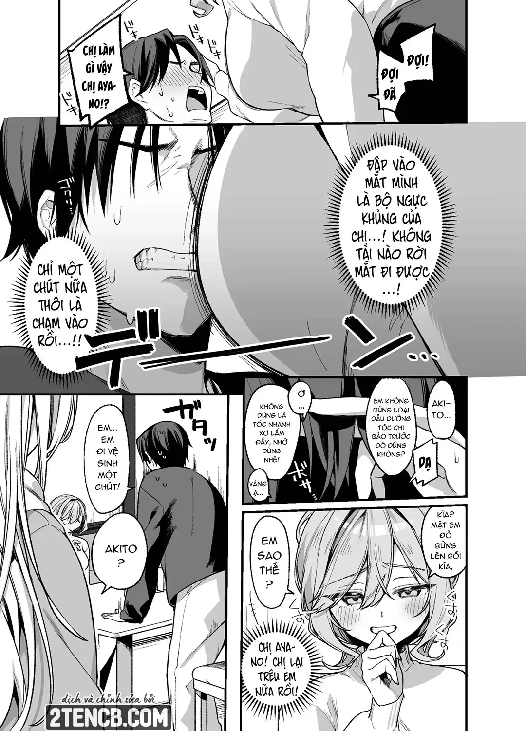 HentaiVN.net - Ảnh 4 - Chị gái cắt tóc nhắm vào tôi sao? - Chap 3