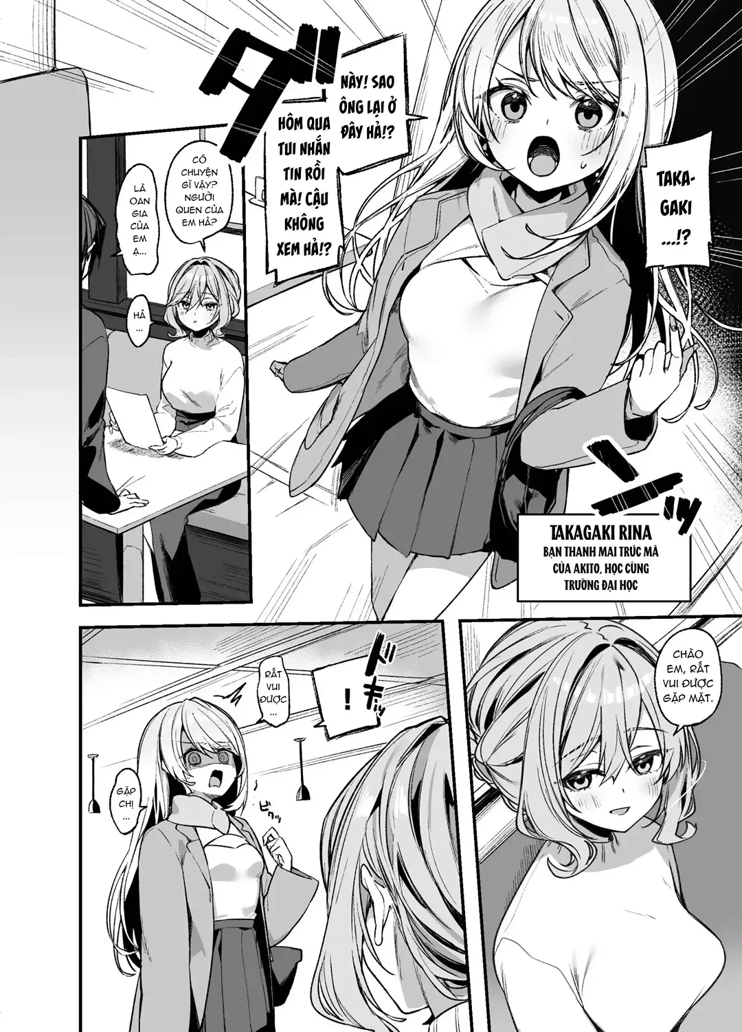 HentaiVN.net - Ảnh 5 - Chị gái cắt tóc nhắm vào tôi sao? - Chap 3