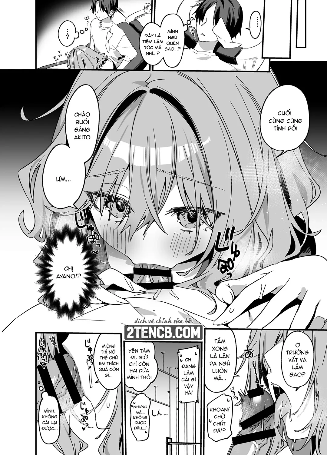 HentaiVN.net - Ảnh 17 - Chị gái cắt tóc nhắm vào tôi sao? - Chap 4