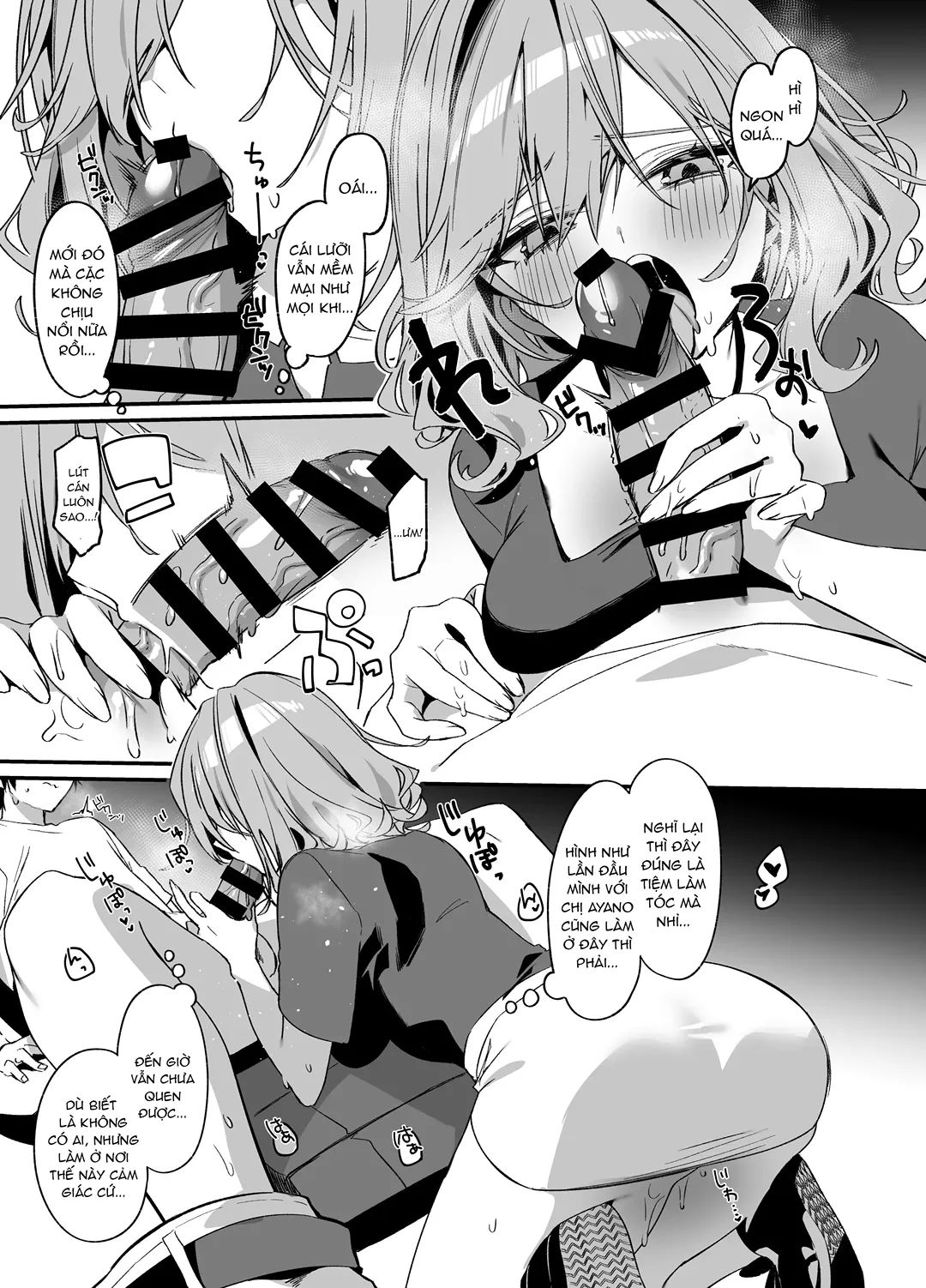 HentaiVN.net - Ảnh 18 - Chị gái cắt tóc nhắm vào tôi sao? - Chap 4
