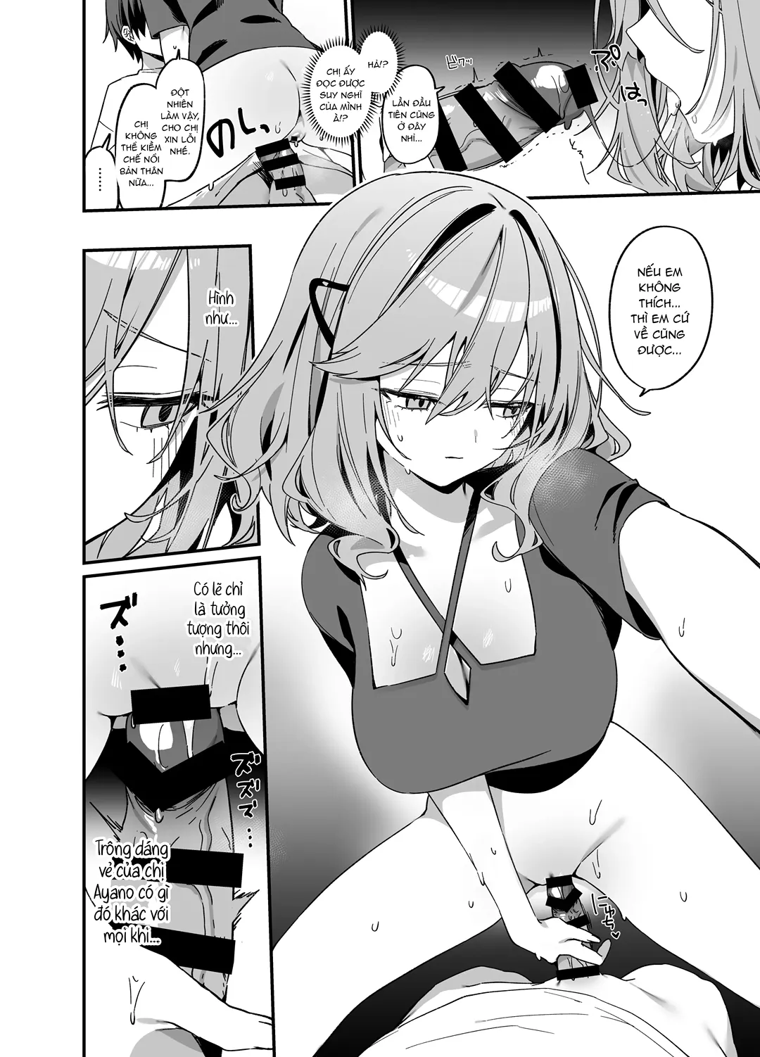 HentaiVN.net - Ảnh 19 - Chị gái cắt tóc nhắm vào tôi sao? - Chap 4