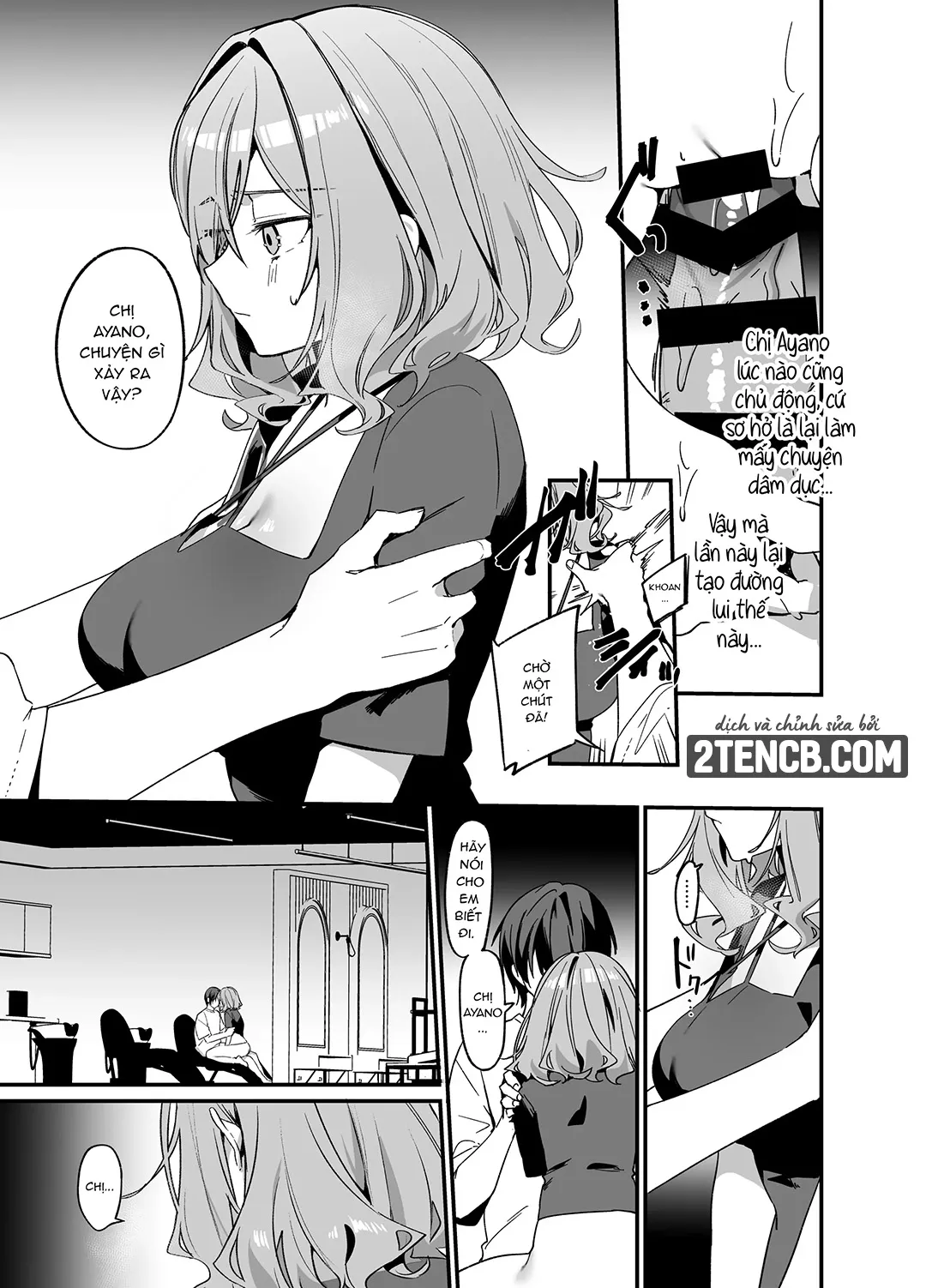 HentaiVN.net - Ảnh 20 - Chị gái cắt tóc nhắm vào tôi sao? - Chap 4