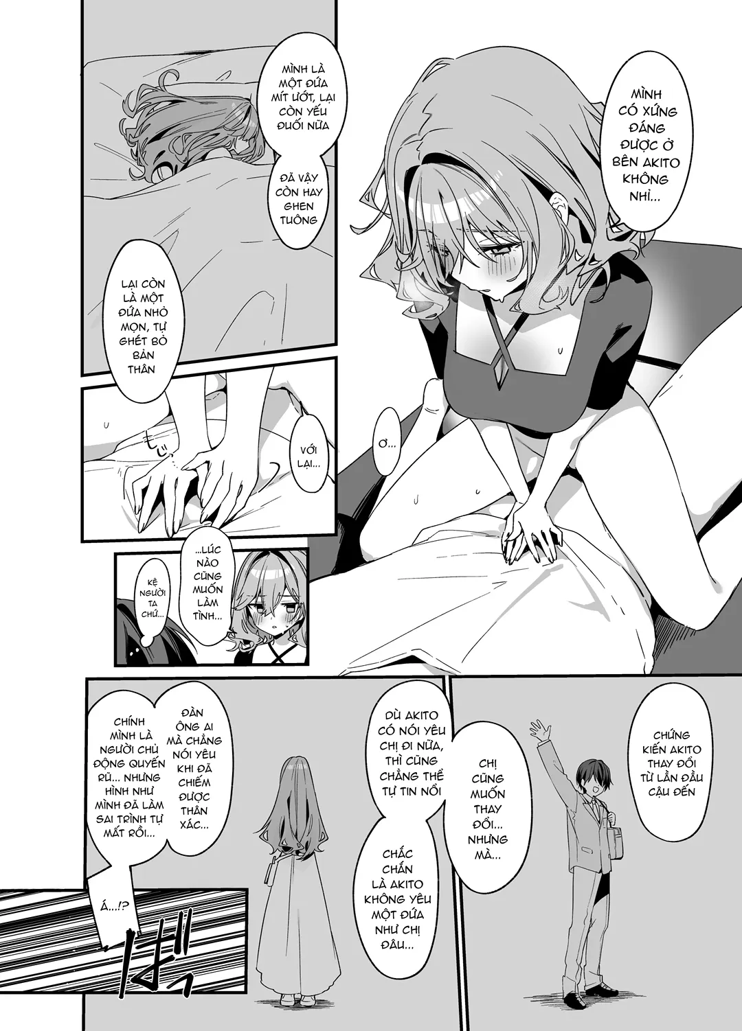 HentaiVN.net - Ảnh 21 - Chị gái cắt tóc nhắm vào tôi sao? - Chap 4