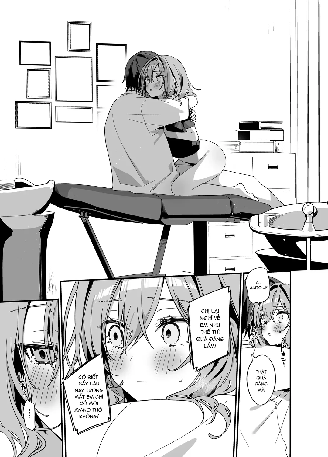 HentaiVN.net - Ảnh 22 - Chị gái cắt tóc nhắm vào tôi sao? - Chap 4