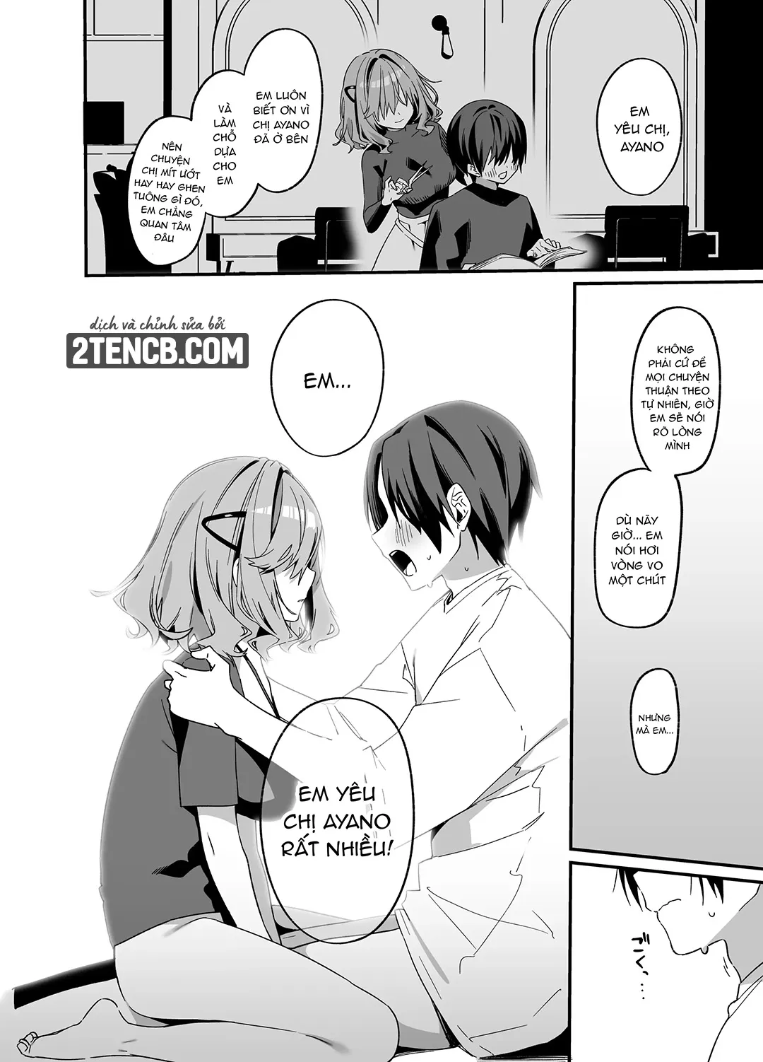 HentaiVN.net - Ảnh 23 - Chị gái cắt tóc nhắm vào tôi sao? - Chap 4
