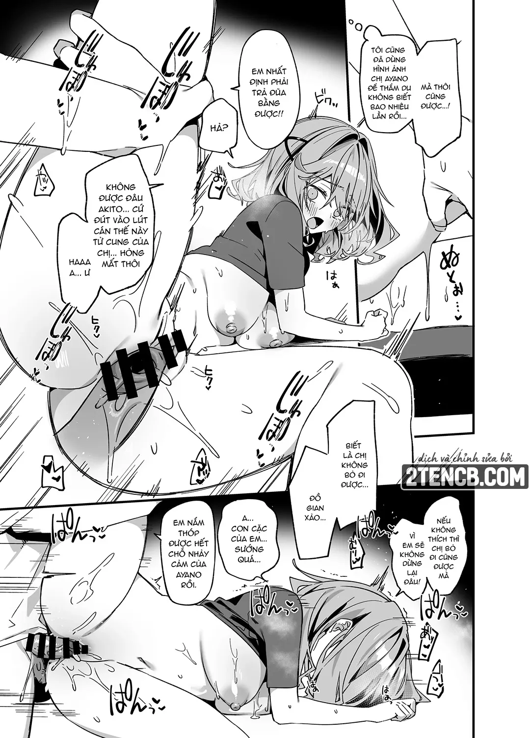 HentaiVN.net - Ảnh 26 - Chị gái cắt tóc nhắm vào tôi sao? - Chap 4