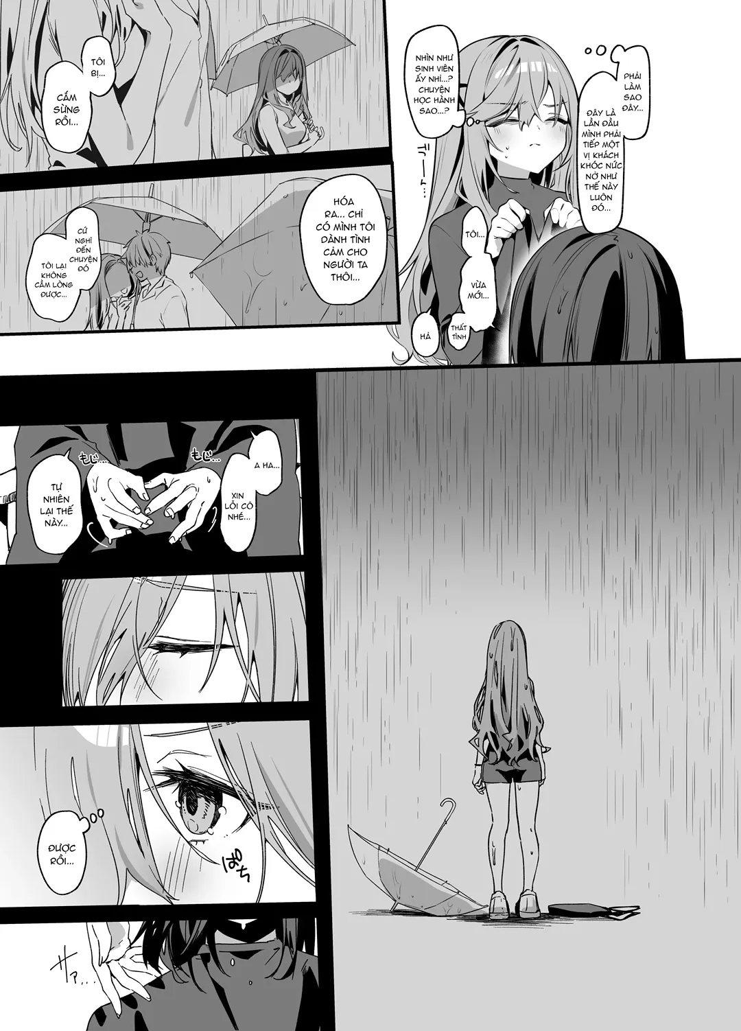 HentaiVN.net - Ảnh 4 - Chị gái cắt tóc nhắm vào tôi sao? - Chap 4