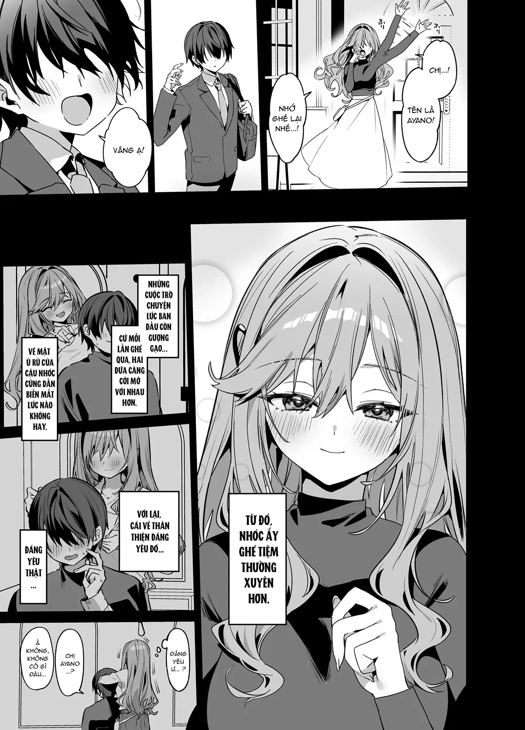 HentaiVN.net - Ảnh 6 - Chị gái cắt tóc nhắm vào tôi sao? - Chap 4