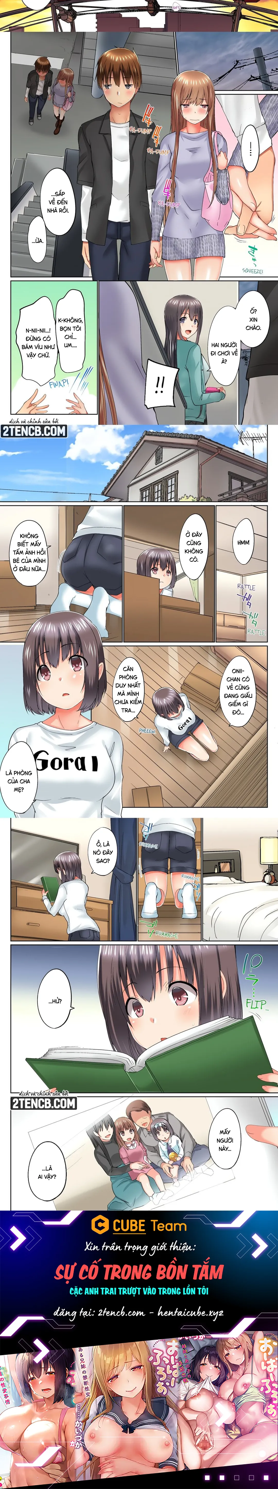 HentaiVN.net - Ảnh 6 - Sự cố trong bồn tắm: Cặc anh trai trượt vào trong lồn tôi - Chap 16