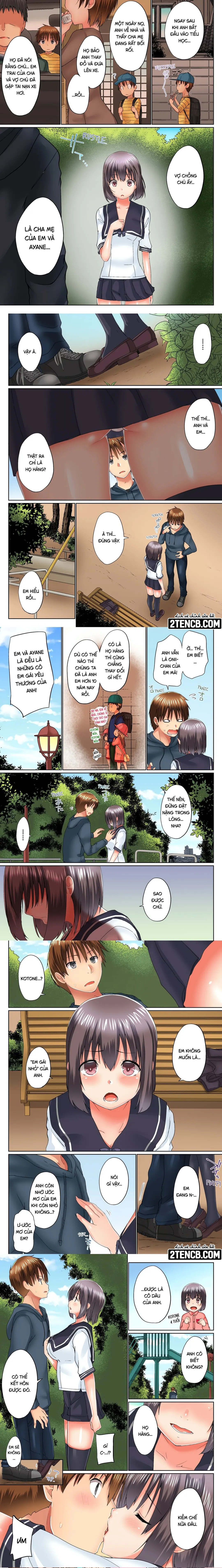 HentaiVN.net - Ảnh 3 - Sự cố trong bồn tắm: Cặc anh trai trượt vào trong lồn tôi - Chap 17