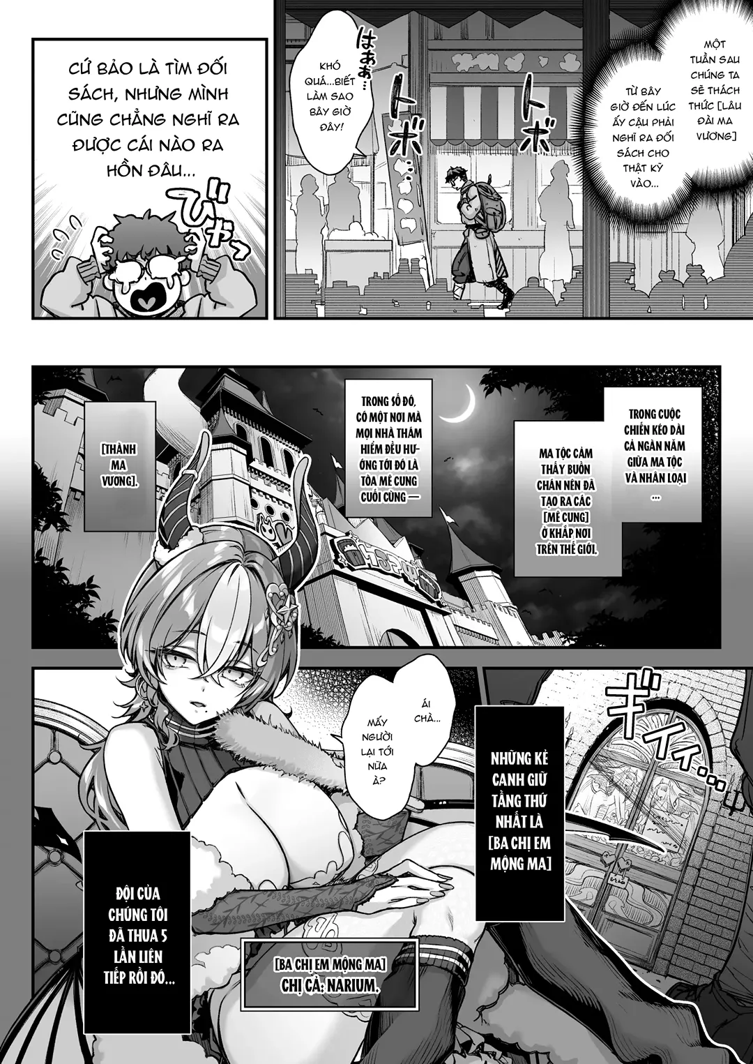HentaiVN.net - Ảnh 5 - Nữ quỷ Succubus đối đầu với… - Chap 1