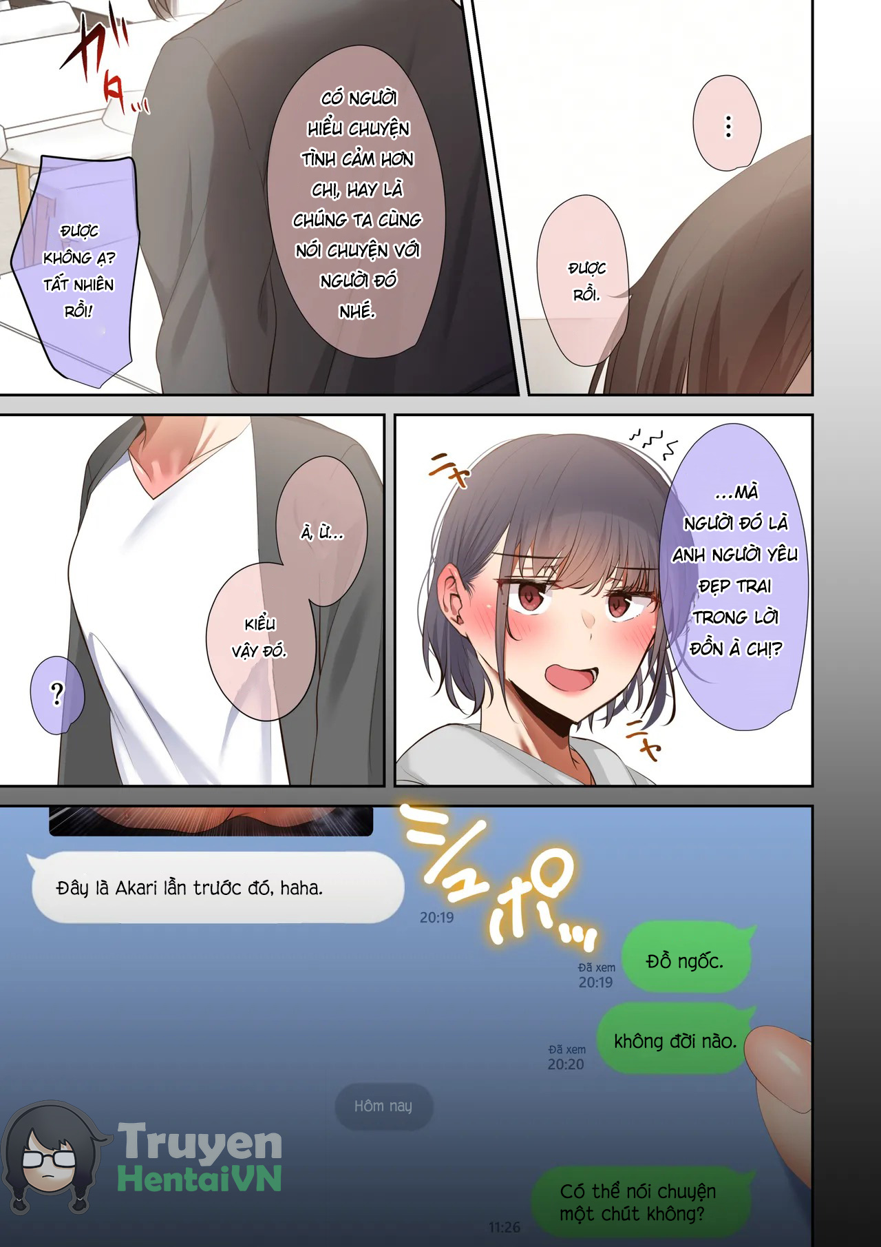 HentaiVN.net - Ảnh 9 - The story of how the girl who was always by my side is turned into a submissive female by a womanizer - Chap 1