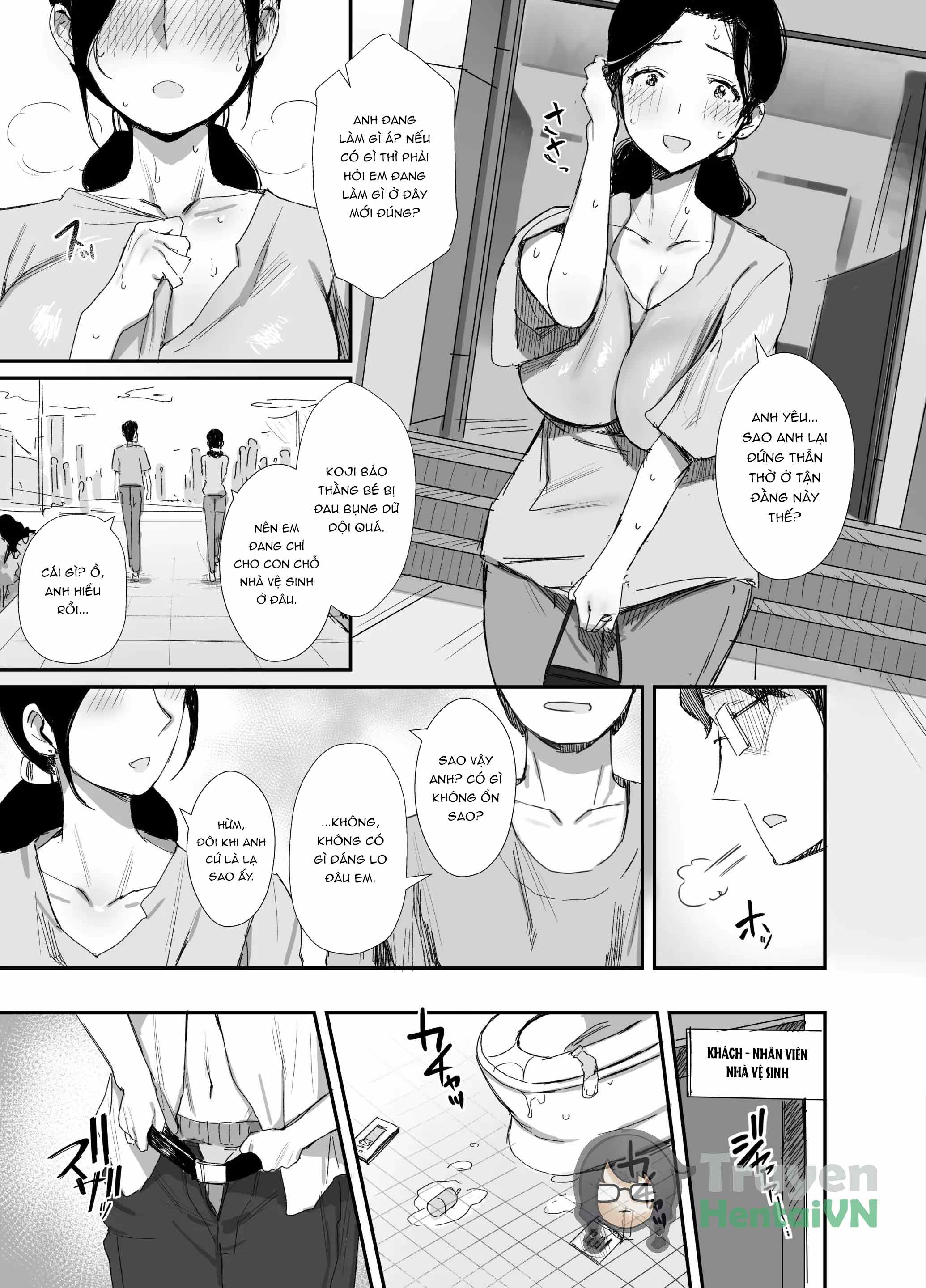 HentaiVN.net - Ảnh 19 - Shokuba Fukki shita Hitozuma ga Netorare Ochiru made 2 - Chap 1