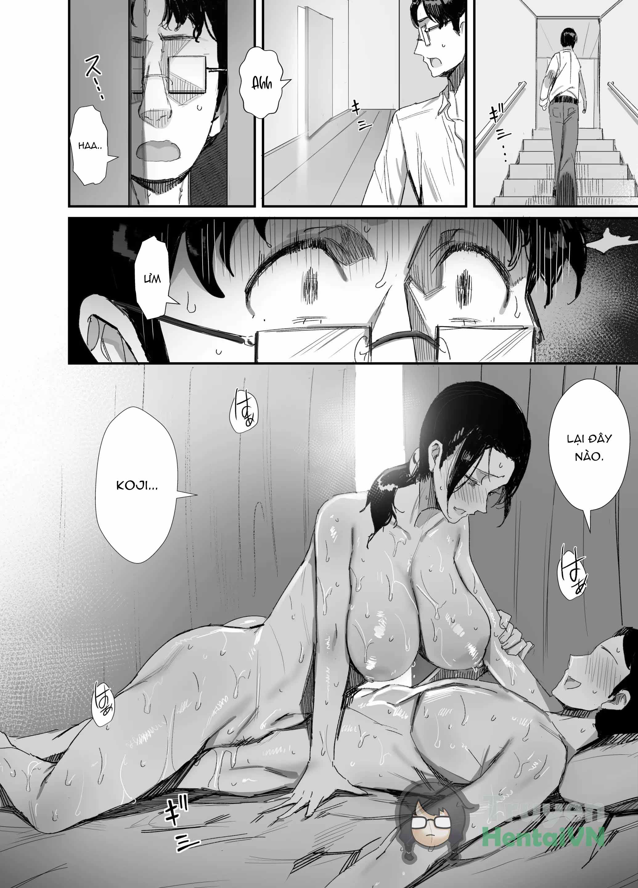 HentaiVN.net - Ảnh 30 - Shokuba Fukki shita Hitozuma ga Netorare Ochiru made 2 - Chap 1