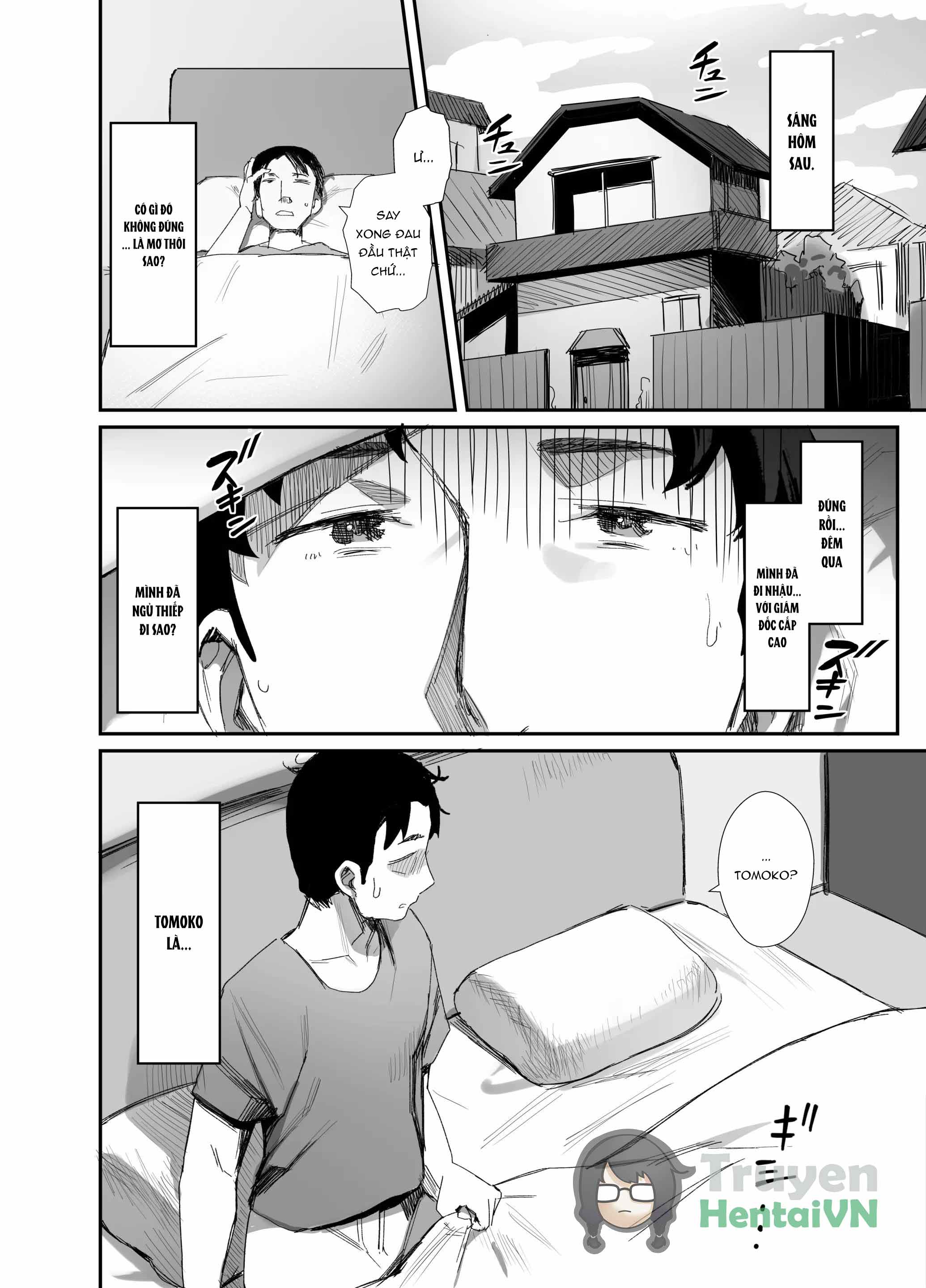 HentaiVN.net - Ảnh 4 - Shokuba Fukki shita Hitozuma ga Netorare Ochiru made 2 - Chap 1