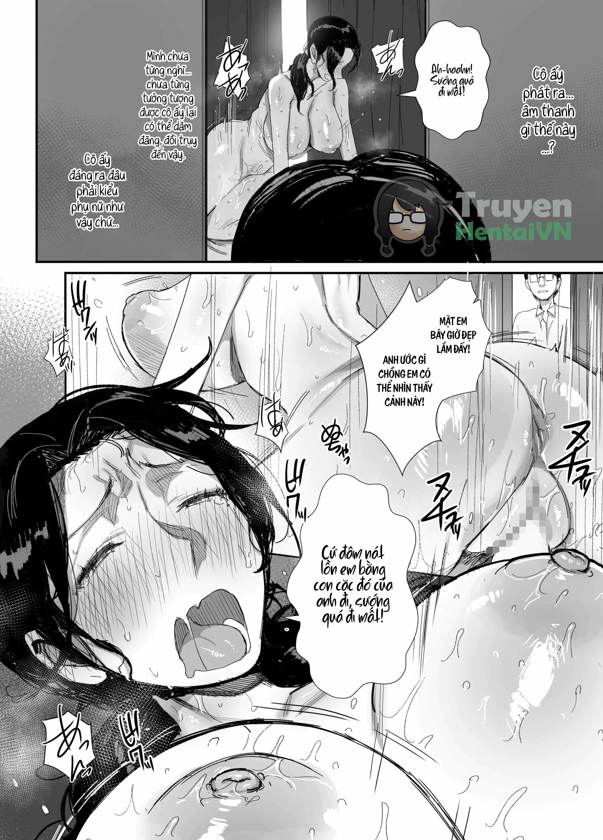 HentaiVN.net - Ảnh 32 - Shokuba Fukki shita Hitozuma ga Netorare Ochiru made 2 - Chap 1