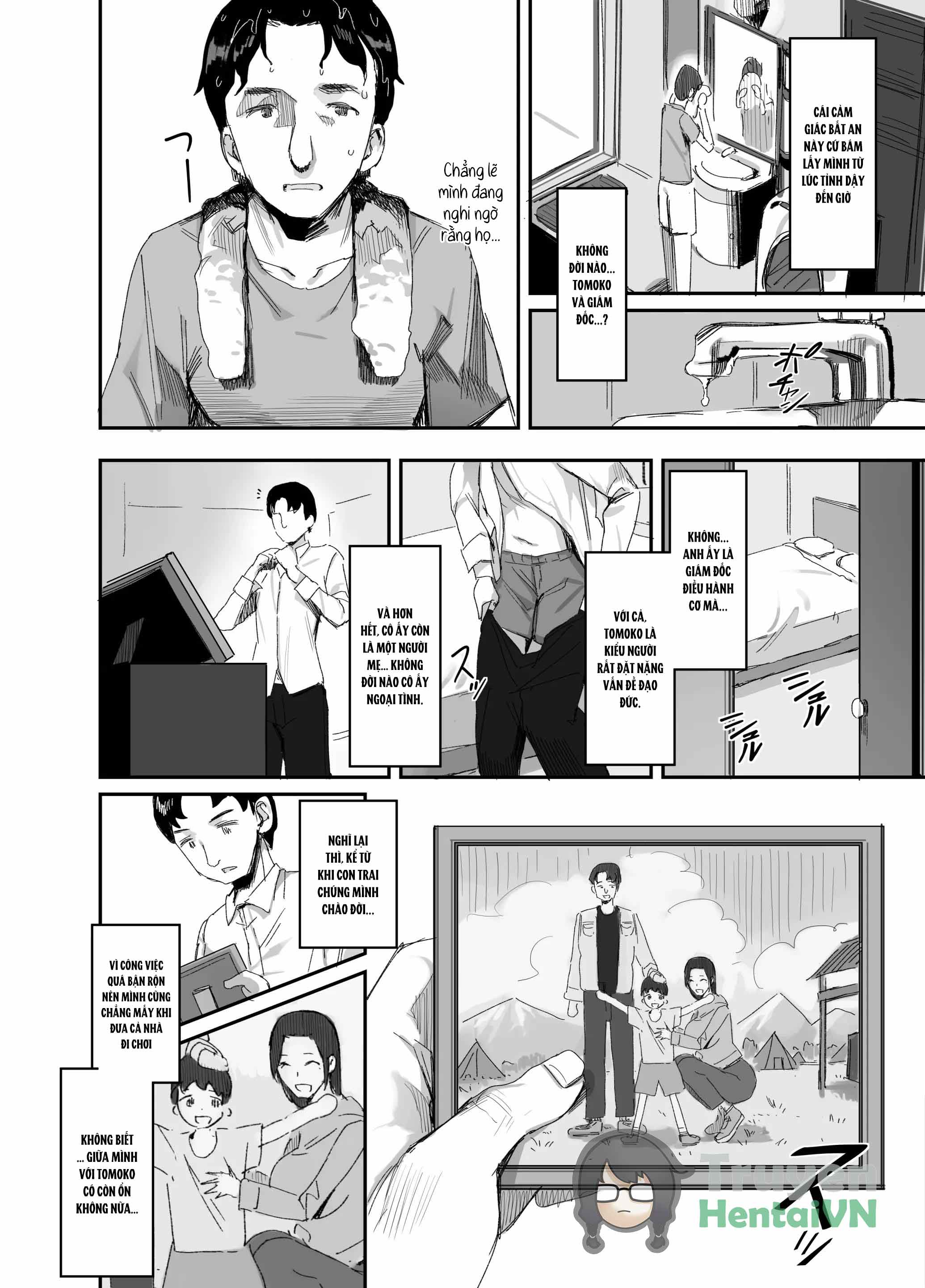 HentaiVN.net - Ảnh 6 - Shokuba Fukki shita Hitozuma ga Netorare Ochiru made 2 - Chap 1
