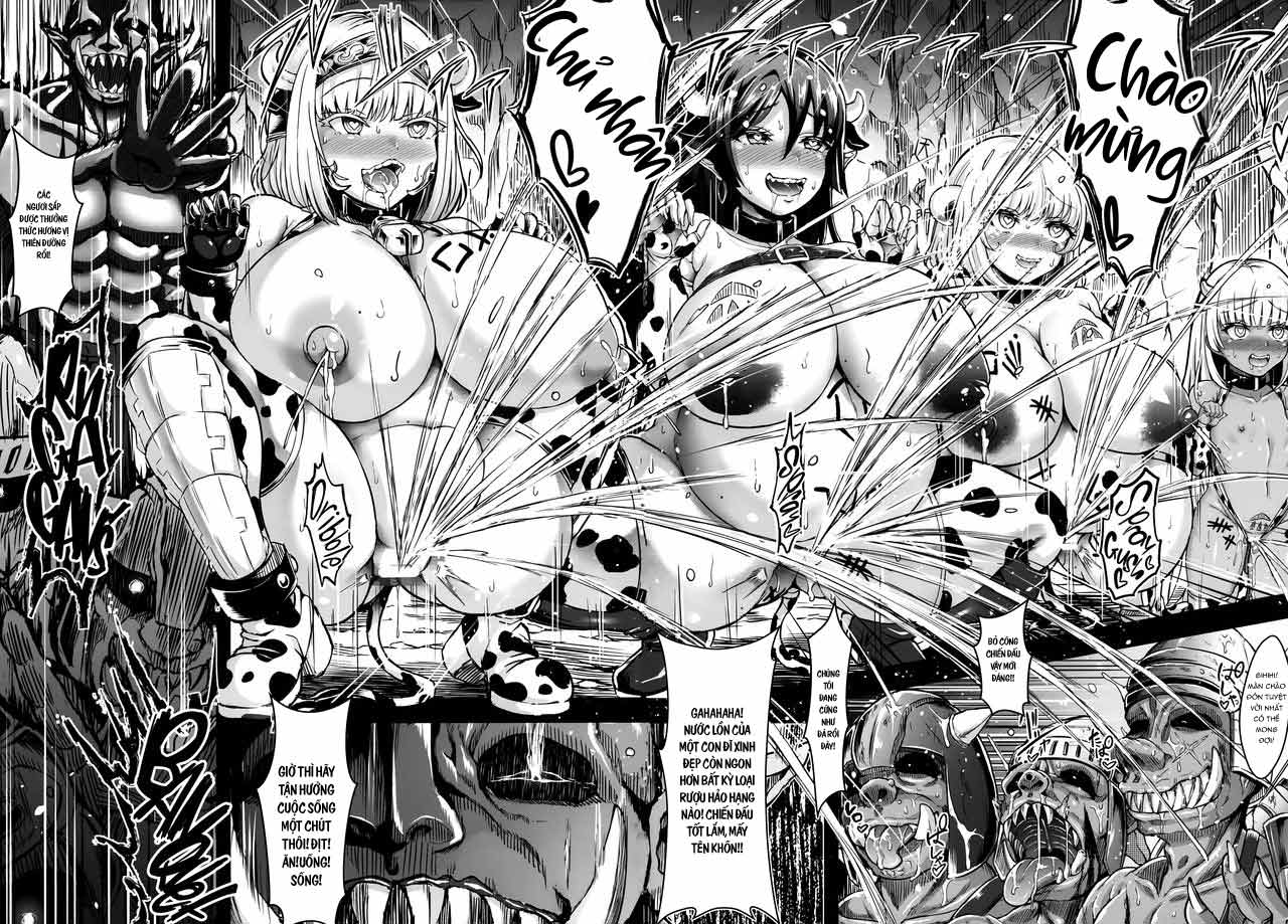 HentaiVN.net - Ảnh 13 - Gund Cunnum Vol. 5 Shussan Bokujou Kokuin No Onna Kishi Netori Kanryou Hen - Chap 1