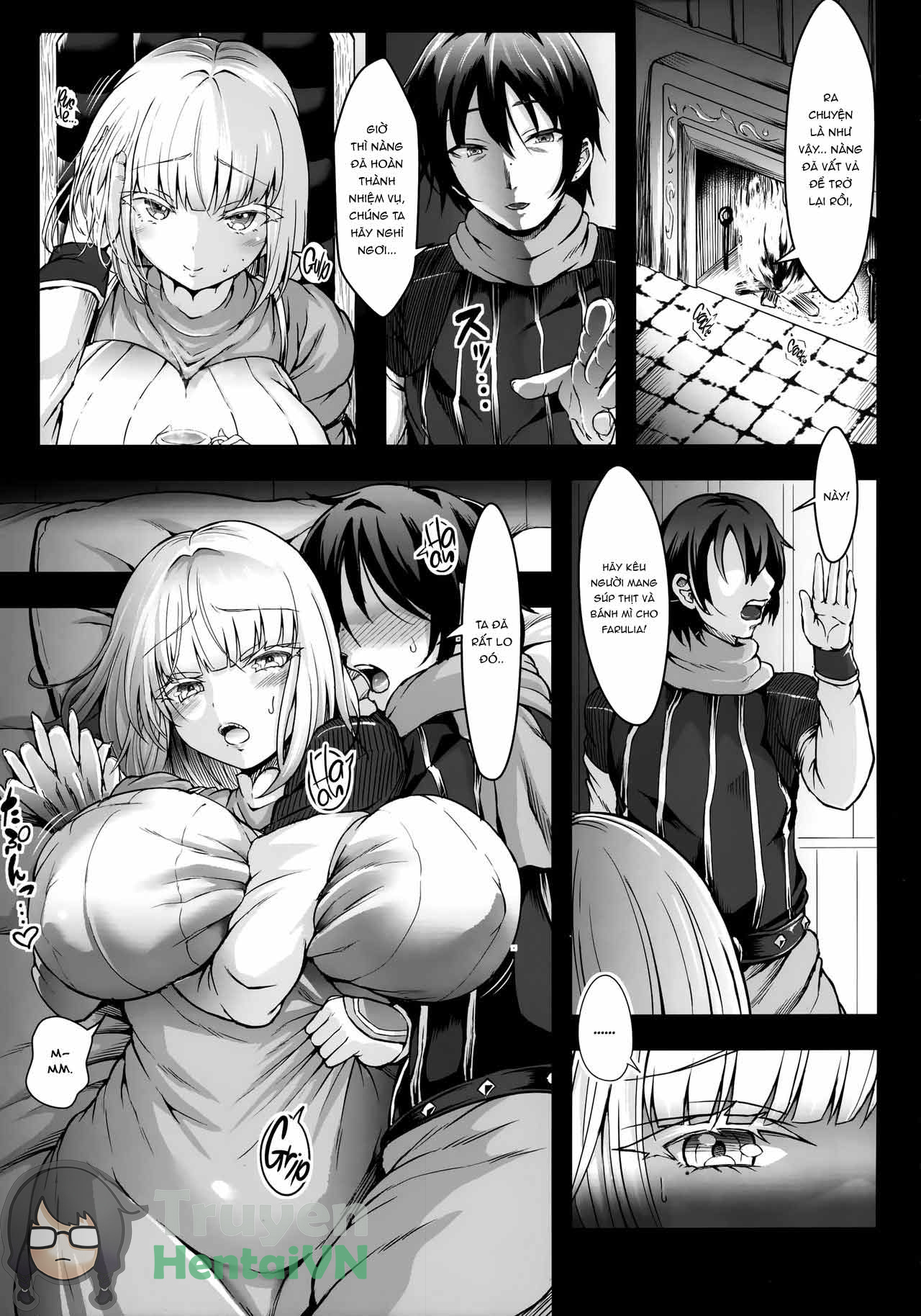 HentaiVN.net - Ảnh 21 - Gund Cunnum Vol. 5 Shussan Bokujou Kokuin No Onna Kishi Netori Kanryou Hen - Chap 1