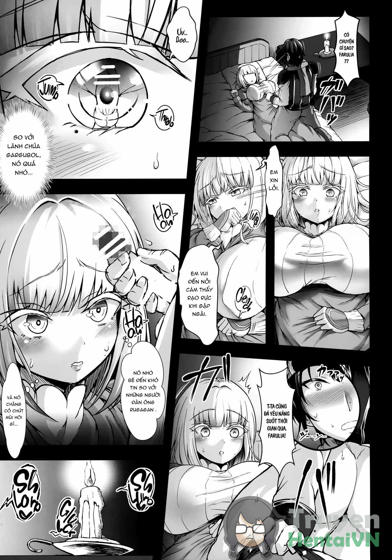 HentaiVN.net - Ảnh 23 - Gund Cunnum Vol. 5 Shussan Bokujou Kokuin No Onna Kishi Netori Kanryou Hen - Chap 1