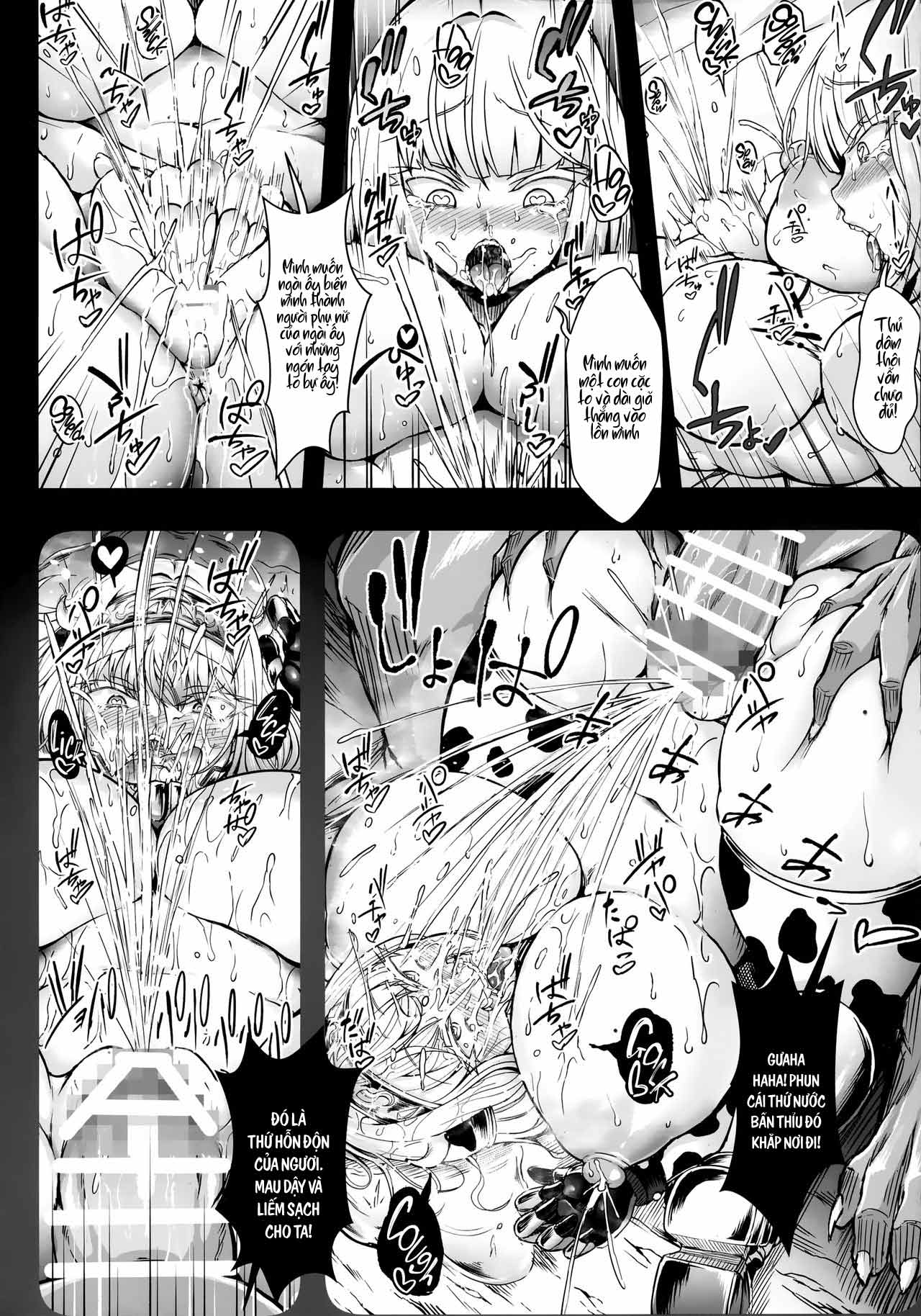 HentaiVN.net - Ảnh 28 - Gund Cunnum Vol. 5 Shussan Bokujou Kokuin No Onna Kishi Netori Kanryou Hen - Chap 1