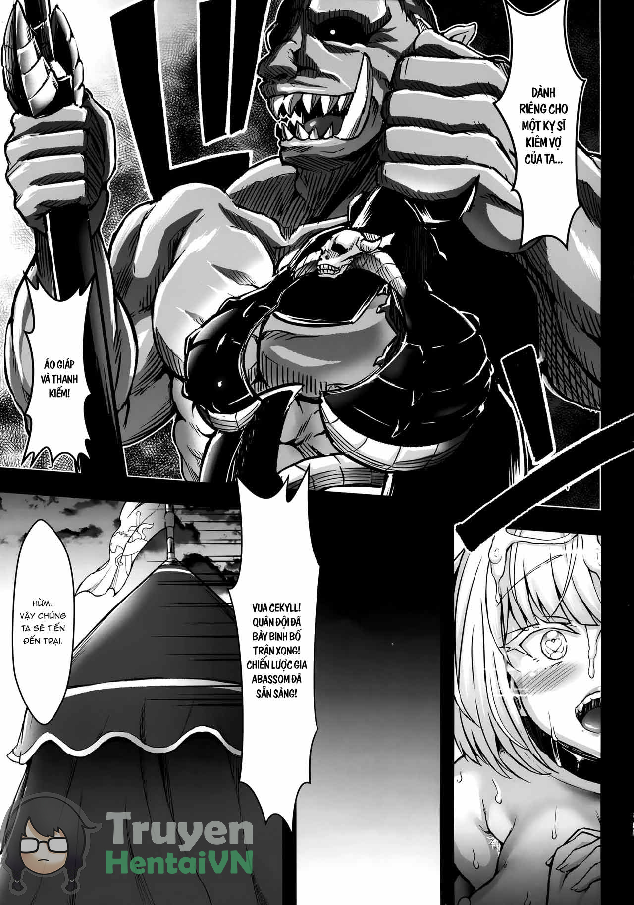 HentaiVN.net - Ảnh 35 - Gund Cunnum Vol. 5 Shussan Bokujou Kokuin No Onna Kishi Netori Kanryou Hen - Chap 1