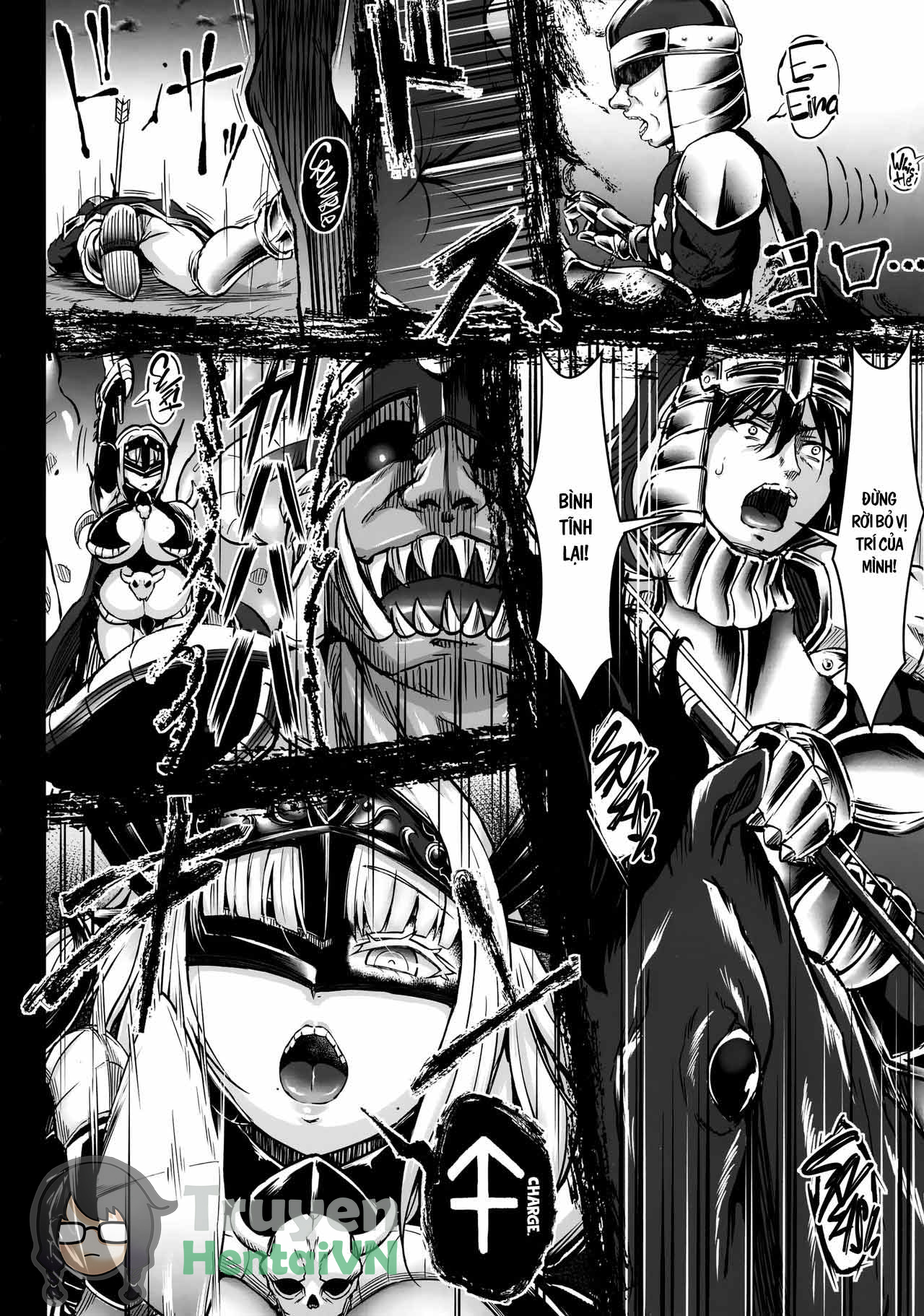HentaiVN.net - Ảnh 42 - Gund Cunnum Vol. 5 Shussan Bokujou Kokuin No Onna Kishi Netori Kanryou Hen - Chap 1
