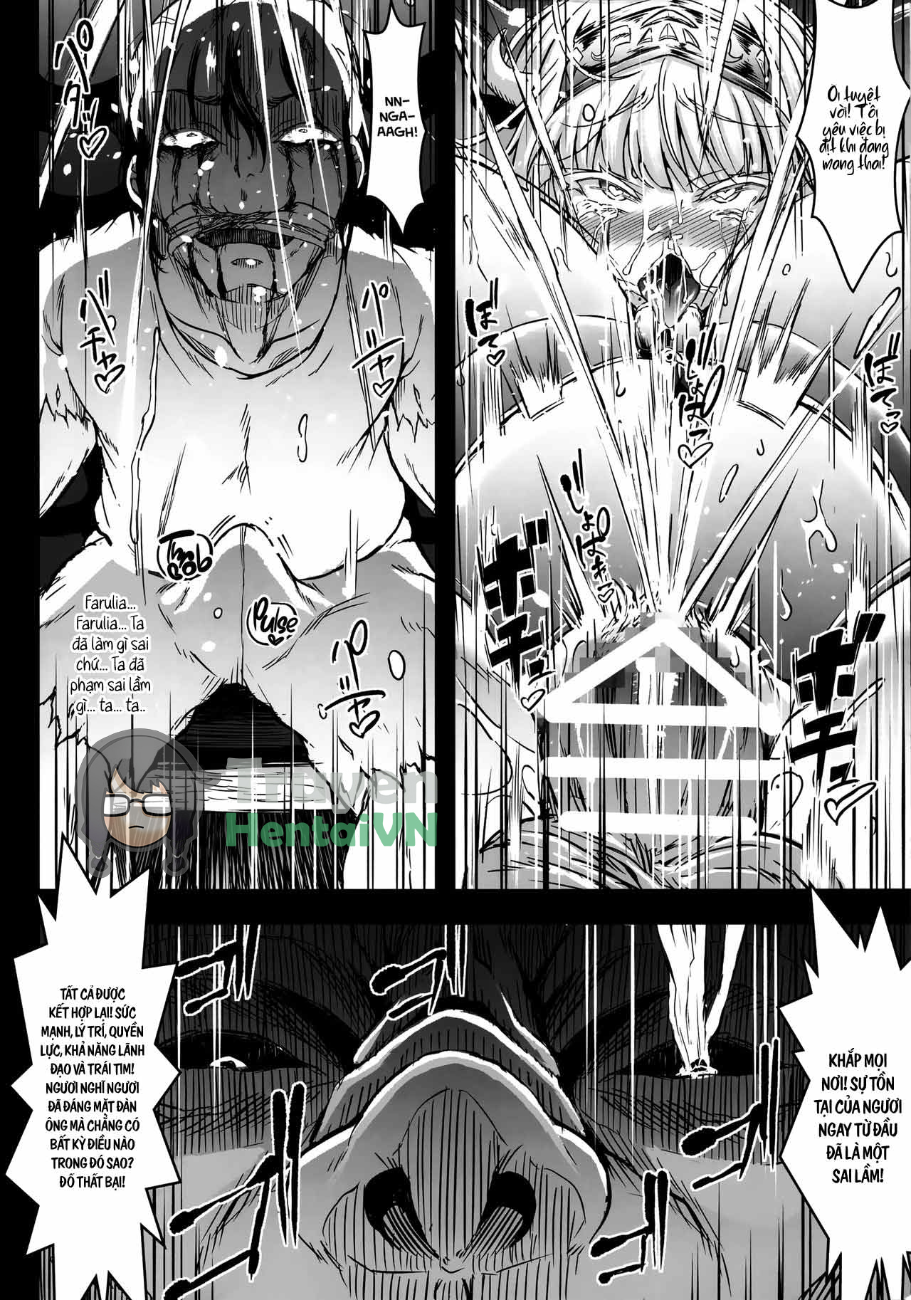HentaiVN.net - Ảnh 50 - Gund Cunnum Vol. 5 Shussan Bokujou Kokuin No Onna Kishi Netori Kanryou Hen - Chap 1