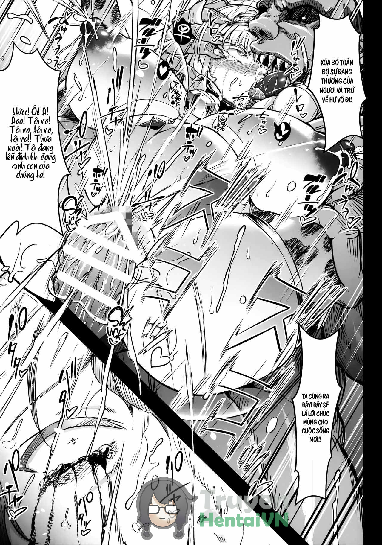 HentaiVN.net - Ảnh 51 - Gund Cunnum Vol. 5 Shussan Bokujou Kokuin No Onna Kishi Netori Kanryou Hen - Chap 1