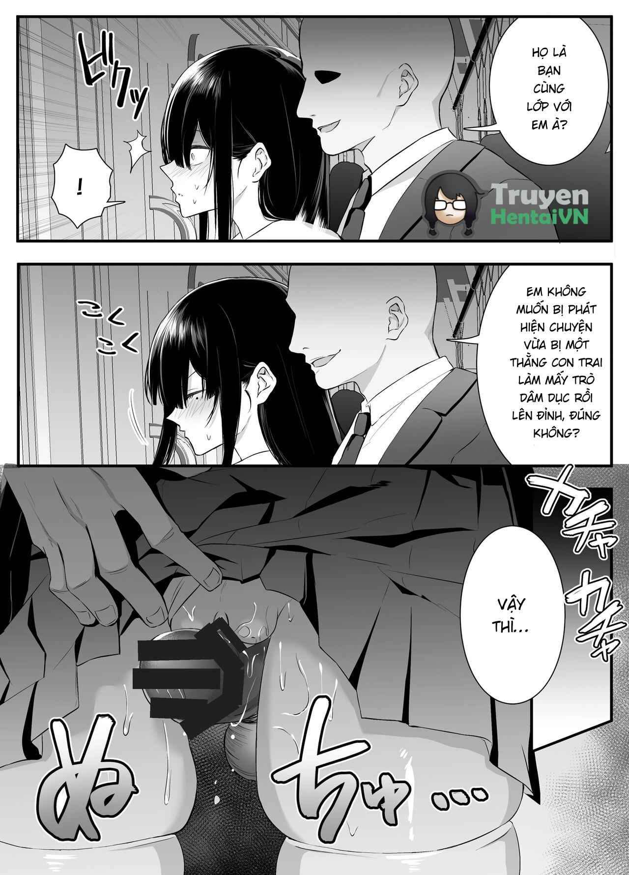 HentaiVN.net - Ảnh 19 - Fujun Isei Kouyuu shitara Soku Taigaku no Seijun Muku na Gakuensei ni Itazura ~Densha Chikan Hen~ - Chap 1