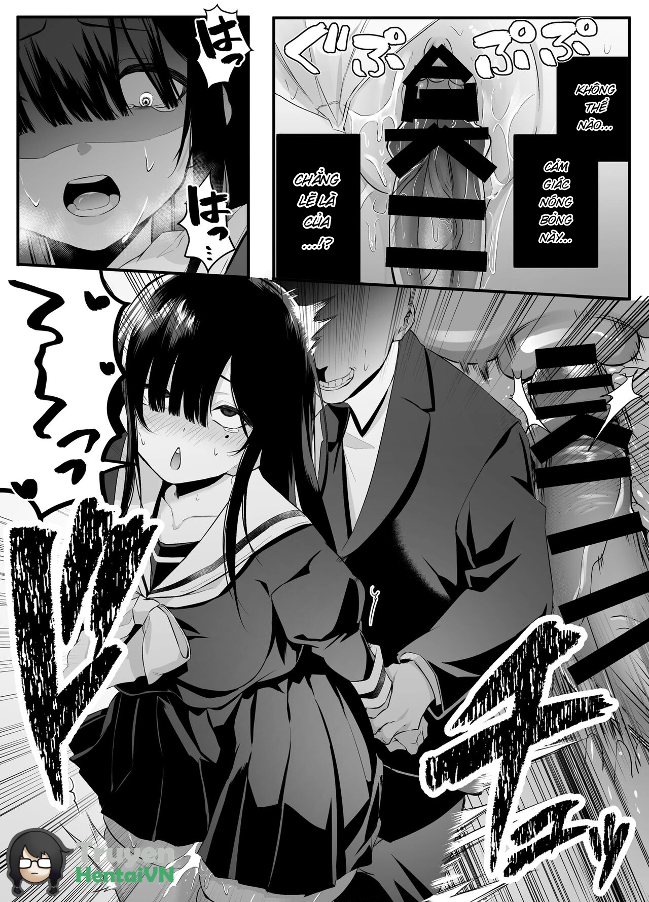 HentaiVN.net - Ảnh 21 - Fujun Isei Kouyuu shitara Soku Taigaku no Seijun Muku na Gakuensei ni Itazura ~Densha Chikan Hen~ - Chap 1