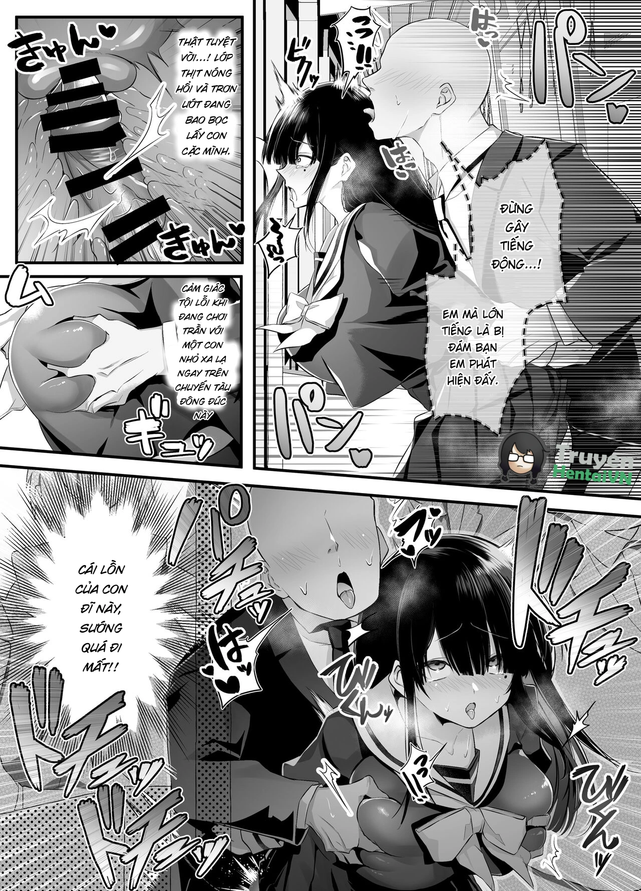 HentaiVN.net - Ảnh 22 - Fujun Isei Kouyuu shitara Soku Taigaku no Seijun Muku na Gakuensei ni Itazura ~Densha Chikan Hen~ - Chap 1