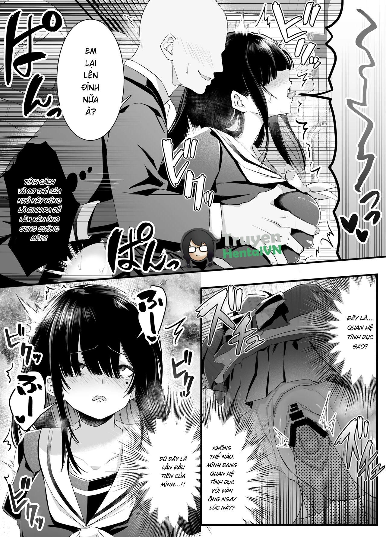 HentaiVN.net - Ảnh 23 - Fujun Isei Kouyuu shitara Soku Taigaku no Seijun Muku na Gakuensei ni Itazura ~Densha Chikan Hen~ - Chap 1