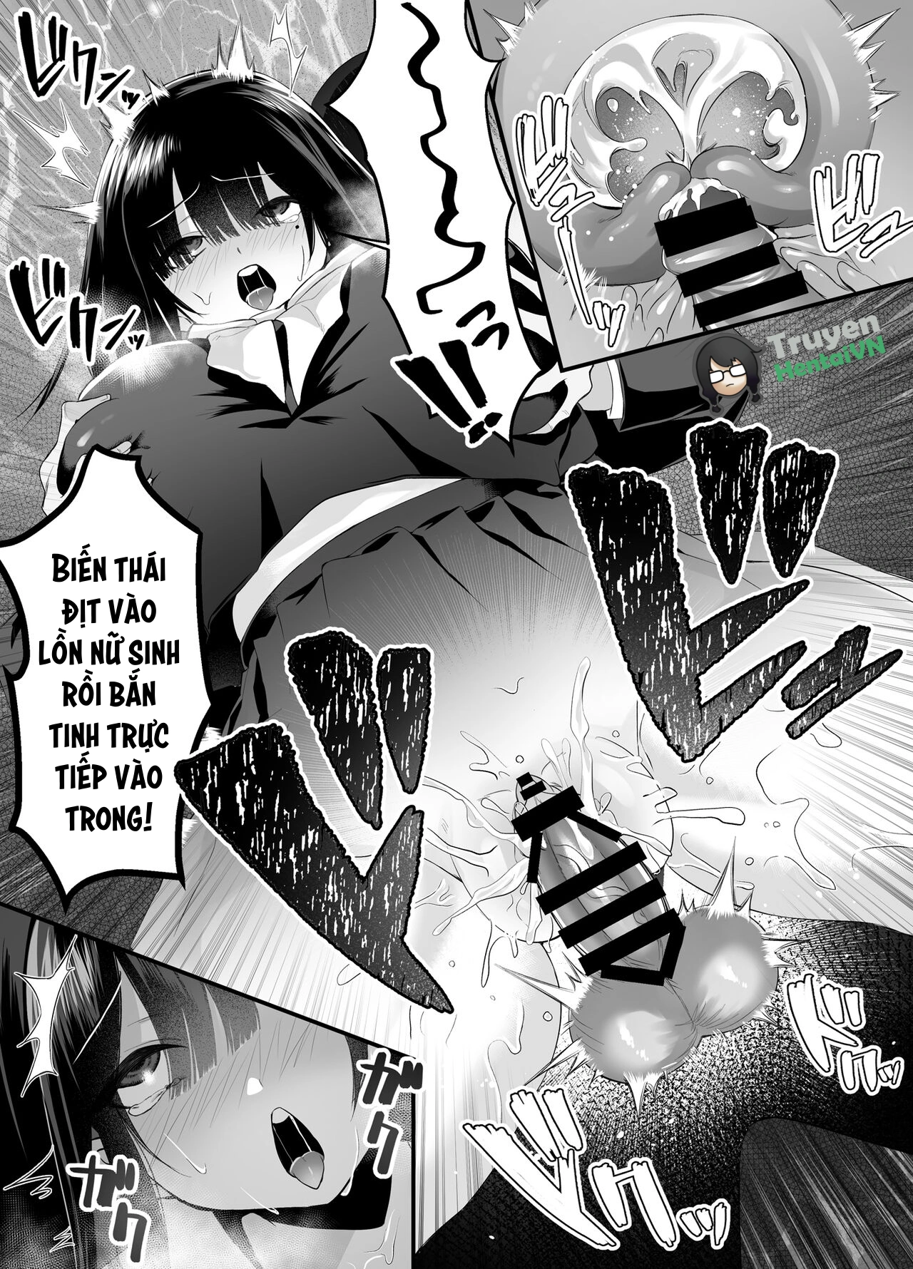 HentaiVN.net - Ảnh 26 - Fujun Isei Kouyuu shitara Soku Taigaku no Seijun Muku na Gakuensei ni Itazura ~Densha Chikan Hen~ - Chap 1