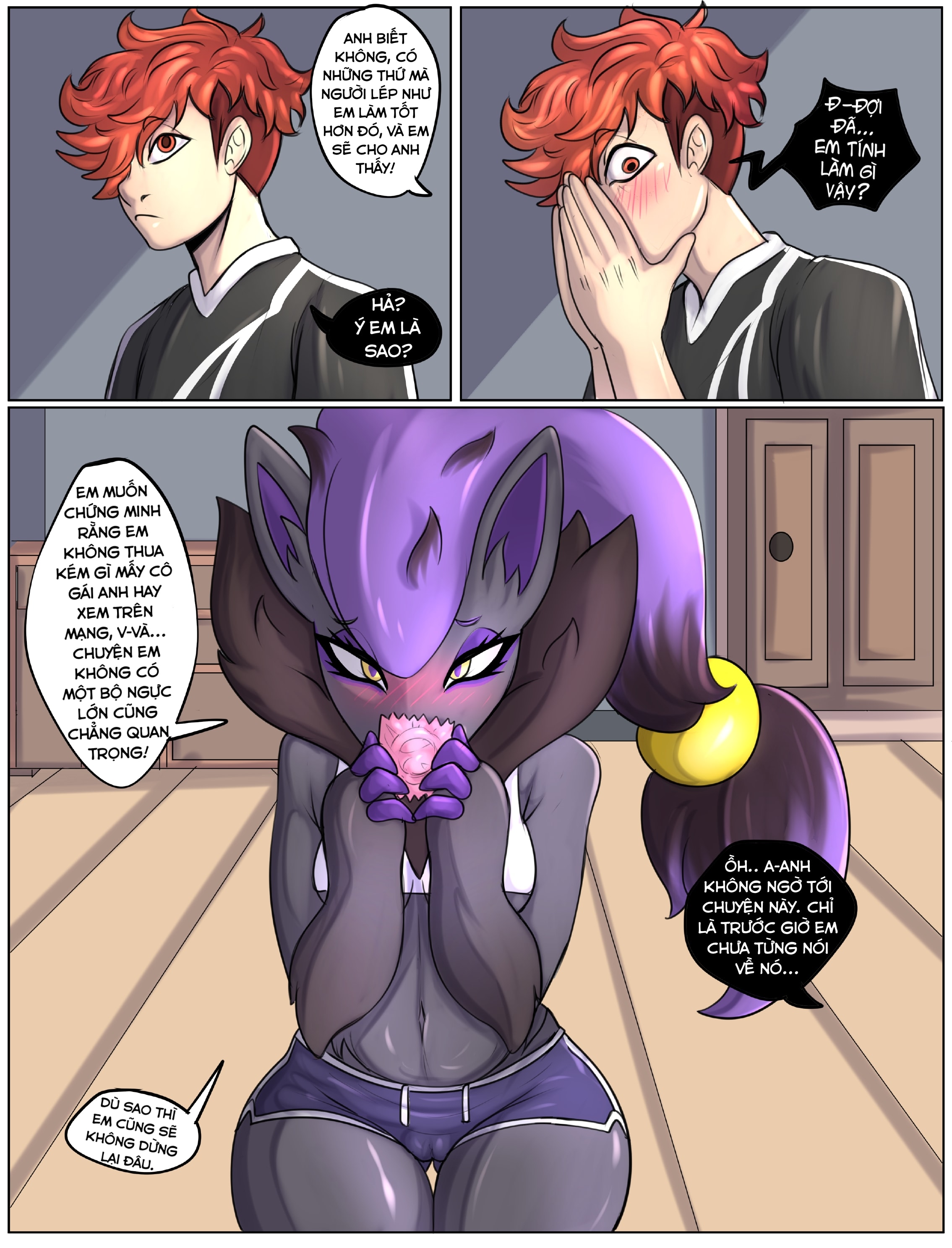 HentaiVN.net - Ảnh 3 - Zoroark - Flat is justice~ - Chap 1