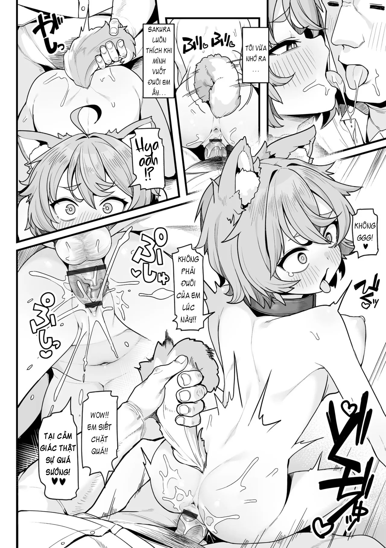 HentaiVN.net - Ảnh 20 - Chơi Cùng Sakura! - Chap 1