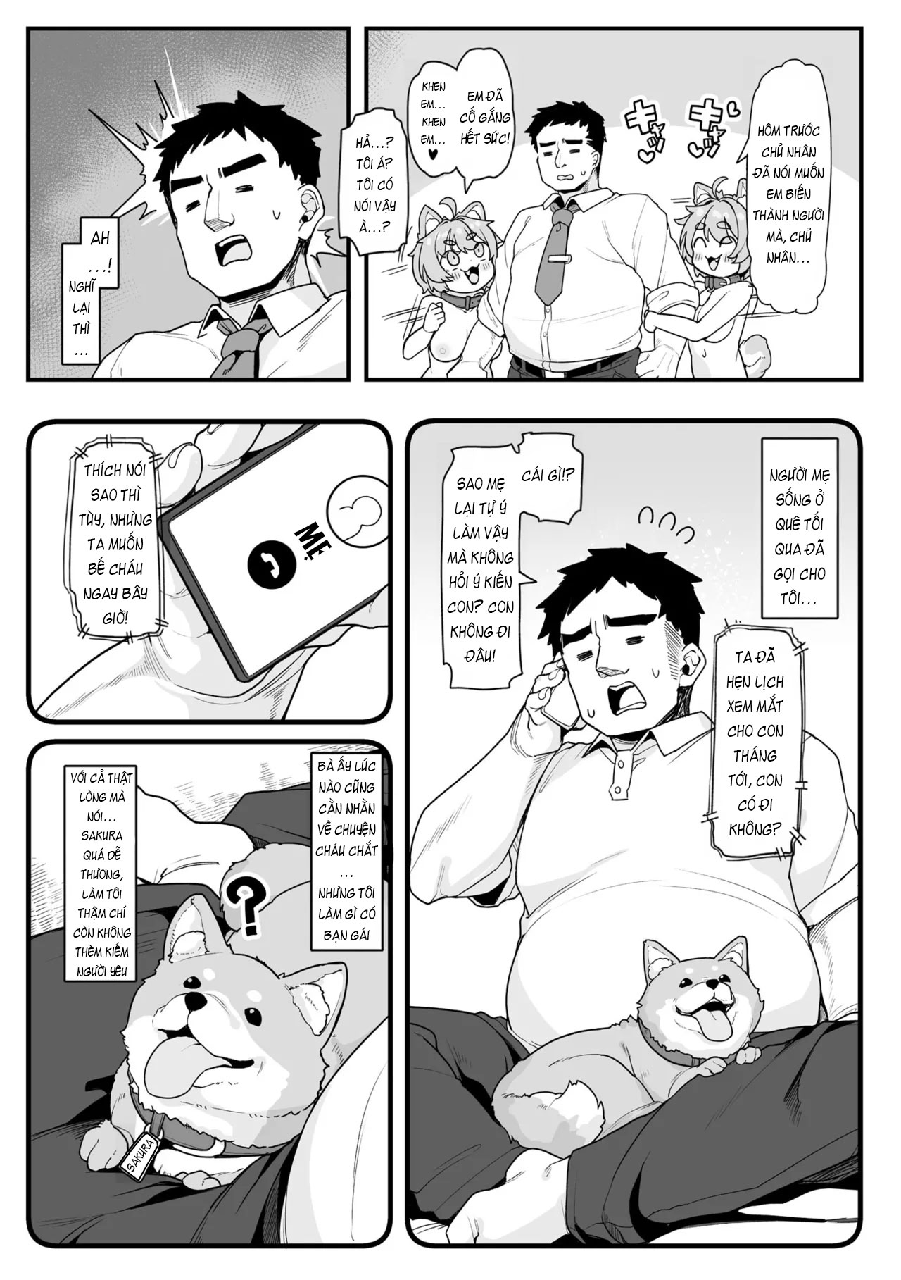 HentaiVN.net - Ảnh 5 - Chơi Cùng Sakura! - Chap 1