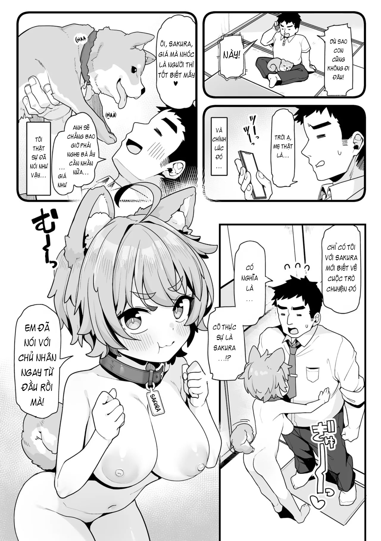 HentaiVN.net - Ảnh 6 - Chơi Cùng Sakura! - Chap 1