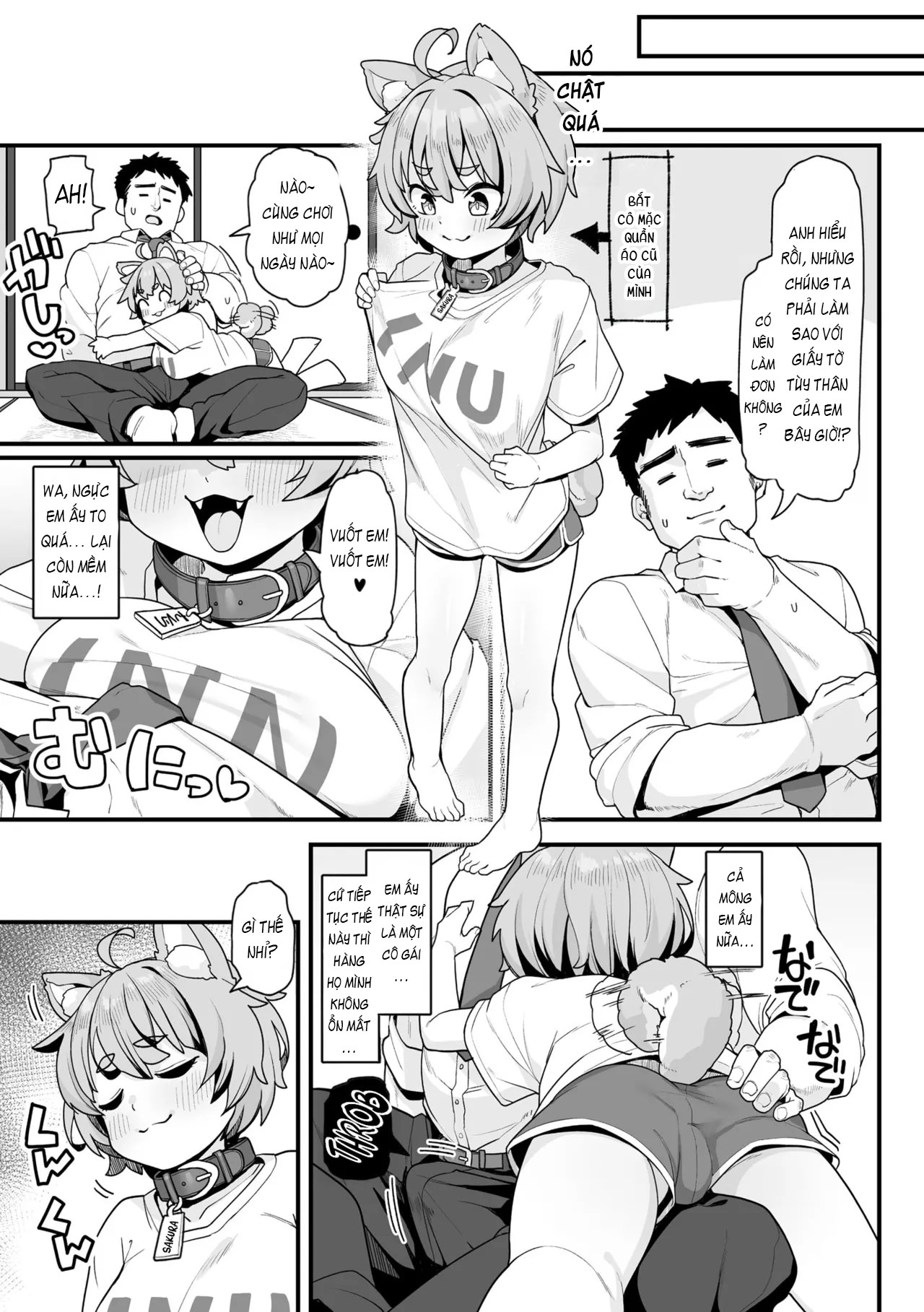 HentaiVN.net - Ảnh 7 - Chơi Cùng Sakura! - Chap 1