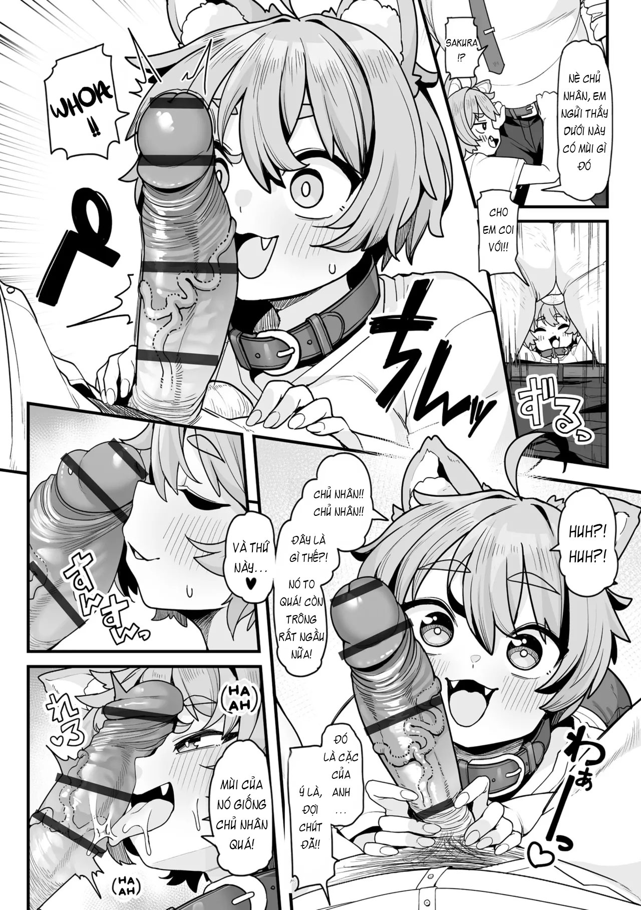 HentaiVN.net - Ảnh 8 - Chơi Cùng Sakura! - Chap 1