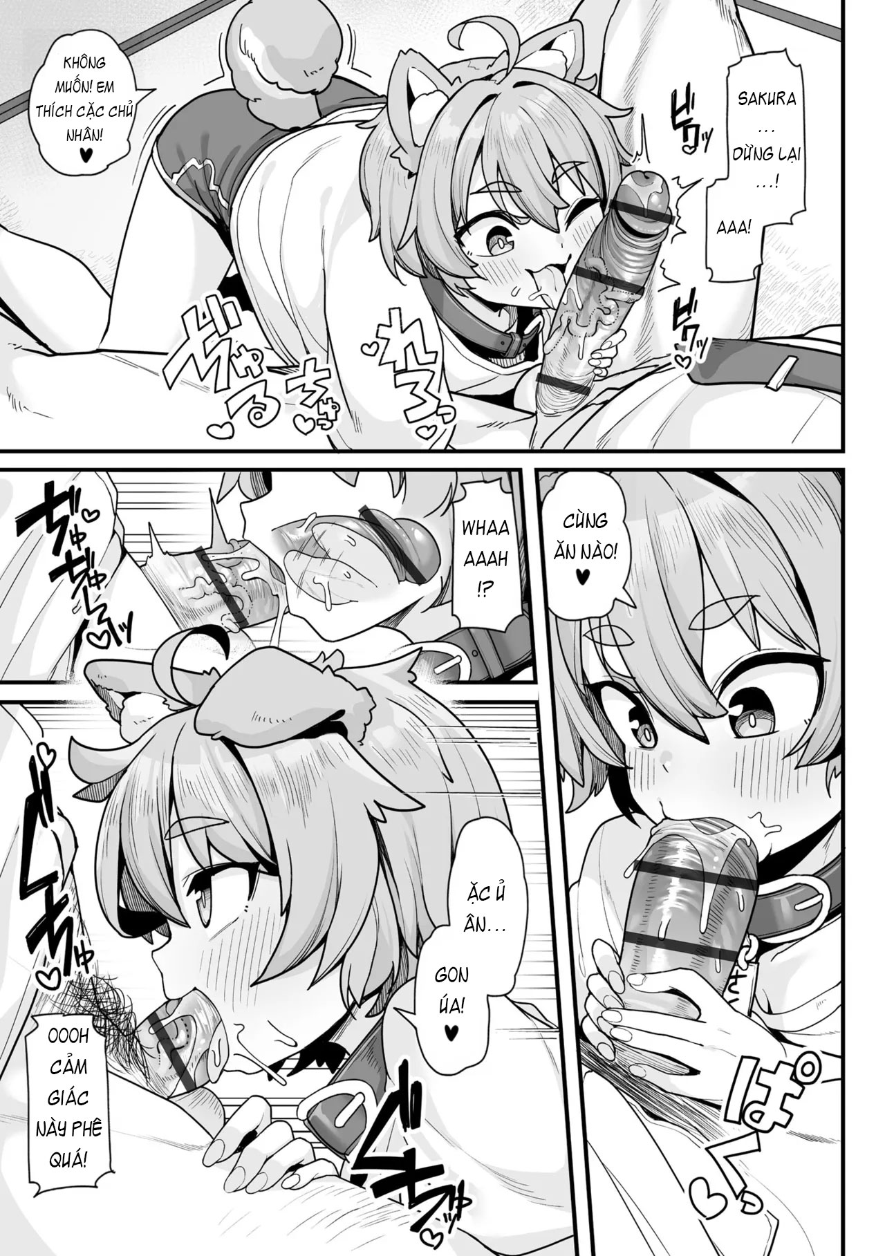 HentaiVN.net - Ảnh 9 - Chơi Cùng Sakura! - Chap 1
