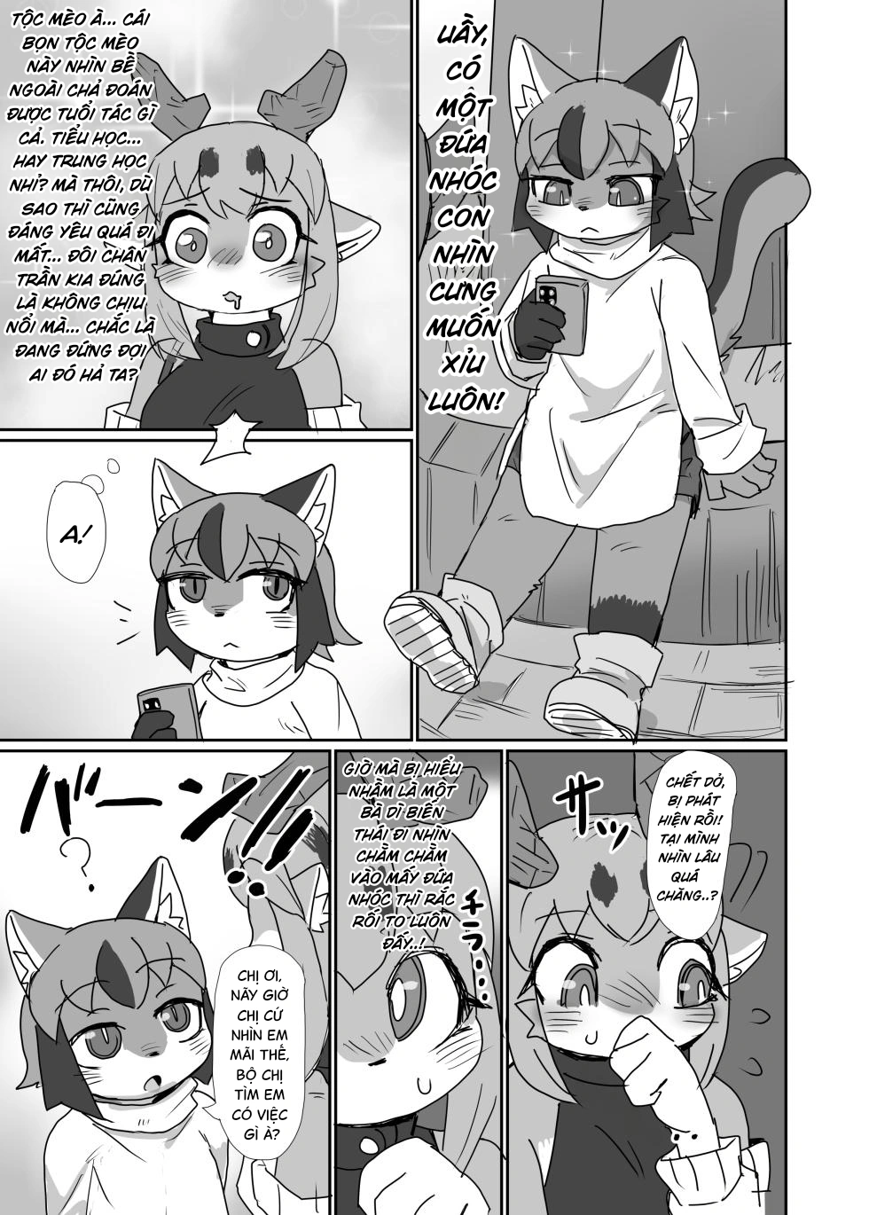 HentaiVN.net - Ảnh 5 - Dạy giúp em đi mà! Onee-san - Chap 1